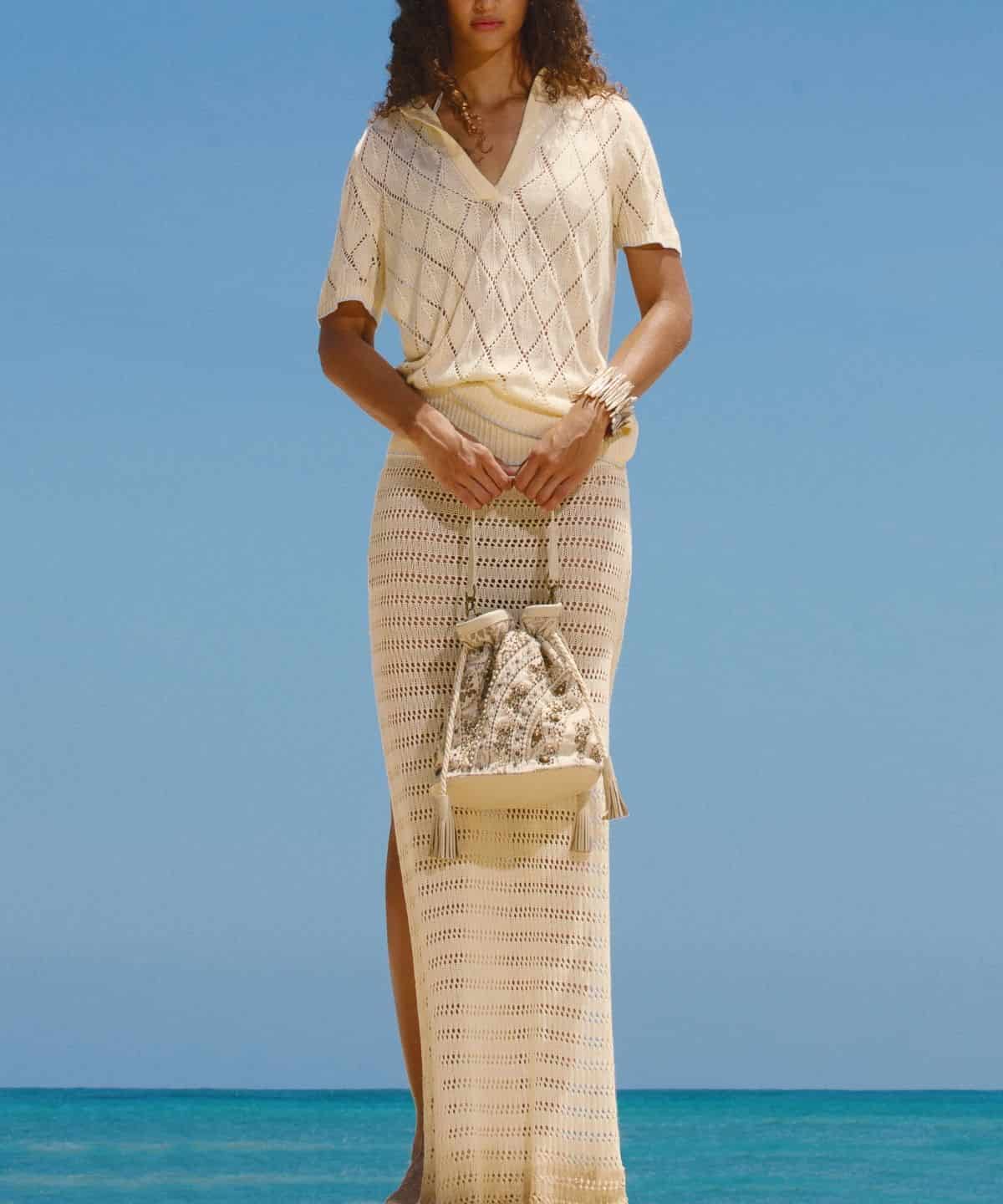 Zaylee Knitted Polo Shirt - miniatura 2