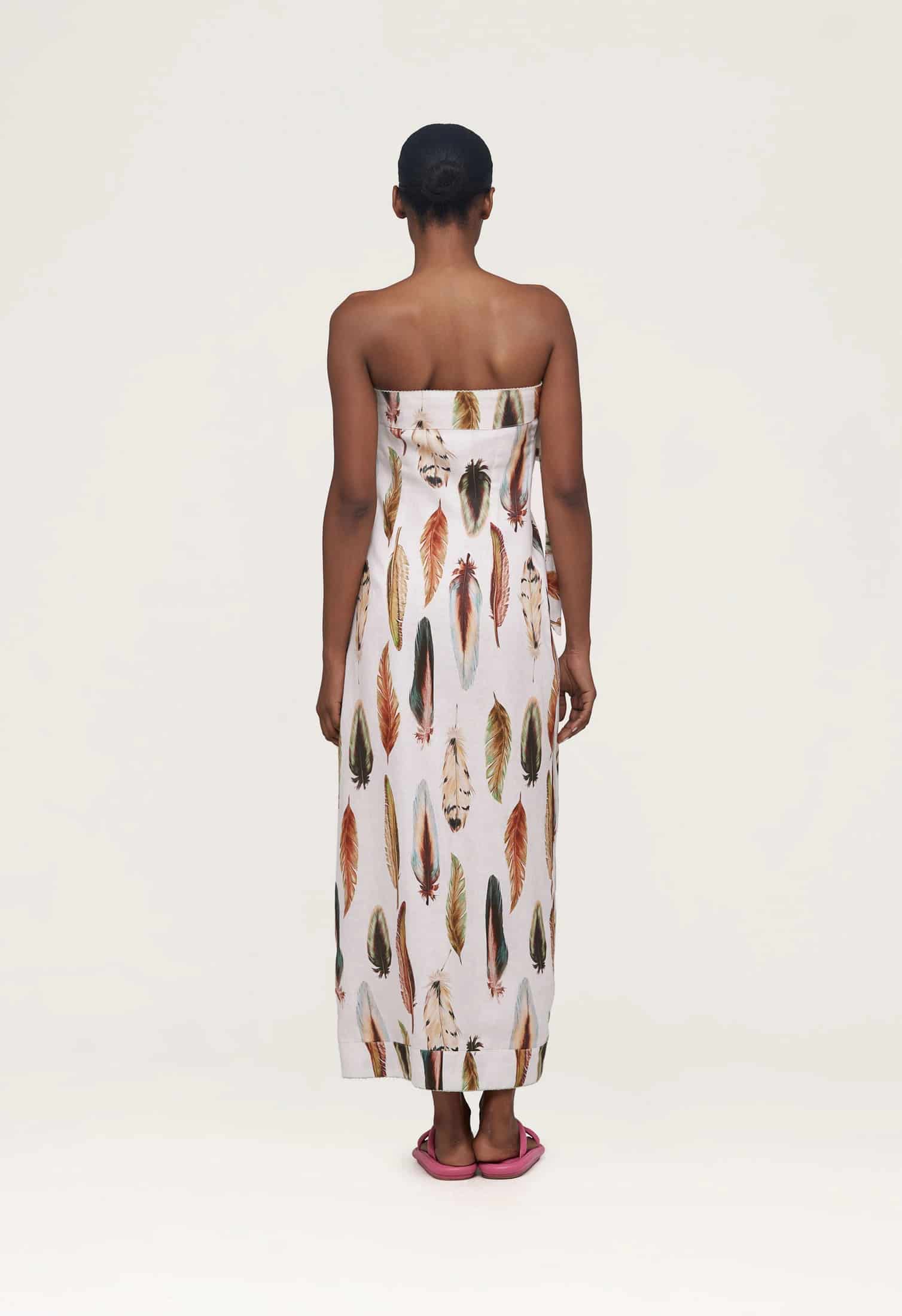 Noche Pluma Maxi Dress - miniatura 2