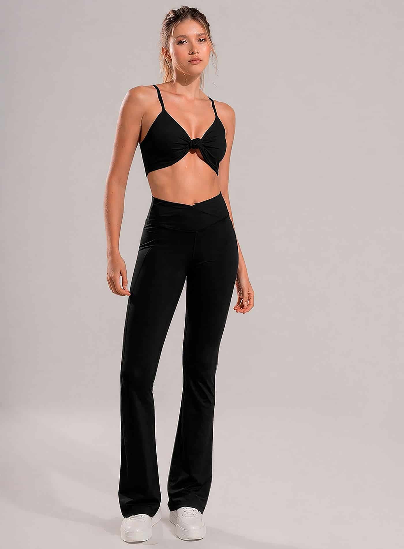 PANTALÓN TELA SHERY BOOTCUT ACAMPANADO - miniatura 8