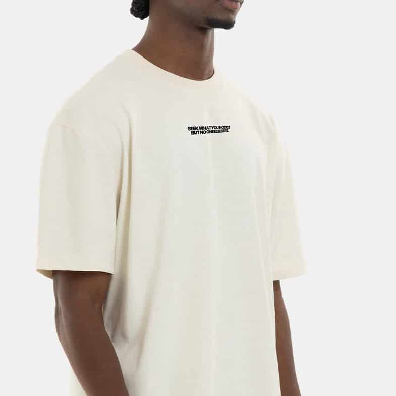 Essential Statement Tee Ivory - miniatura 4