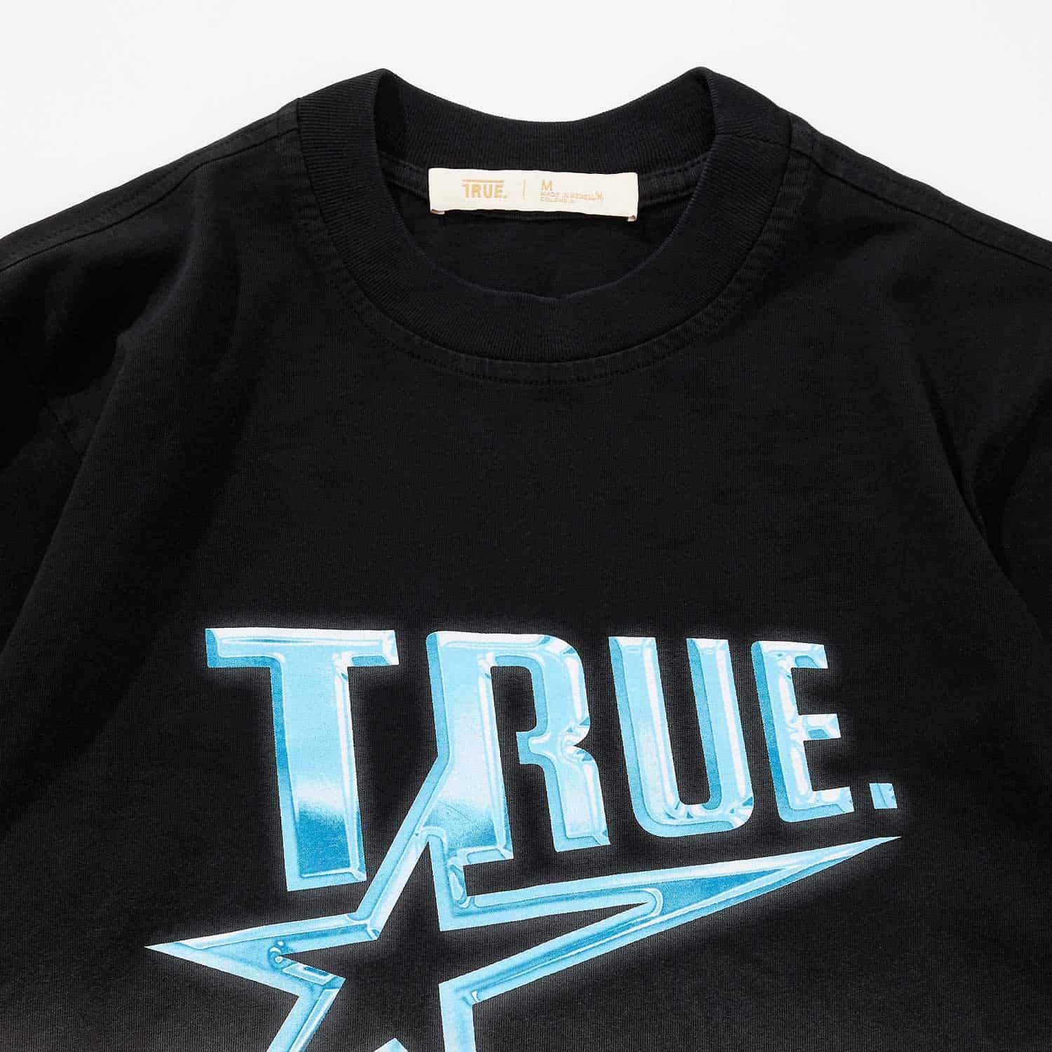 Chrome Long Sleeve Tee - Black/White - miniatura 4