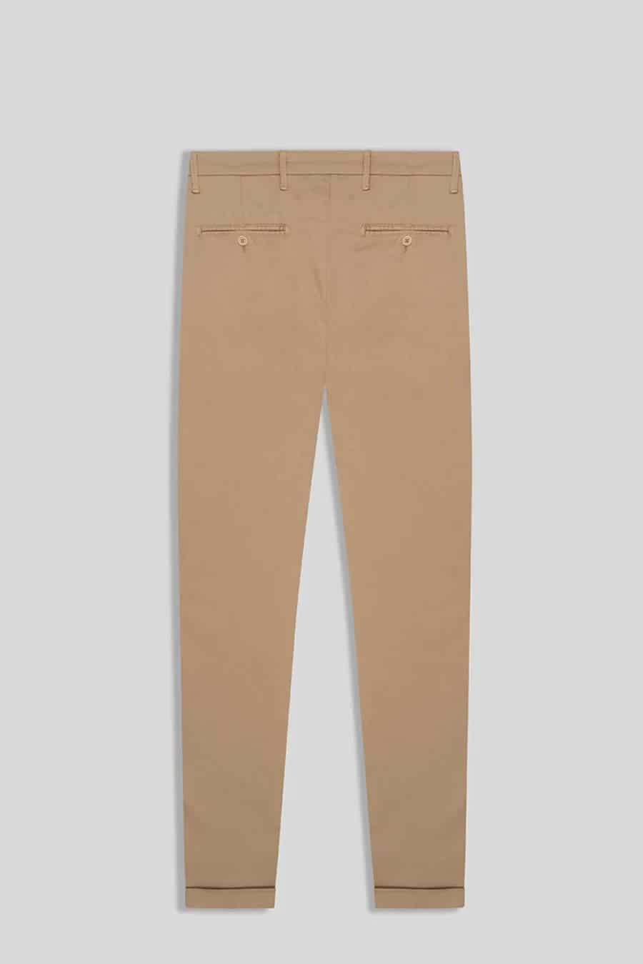 Men's cotton pants beige mauro - miniatura 10