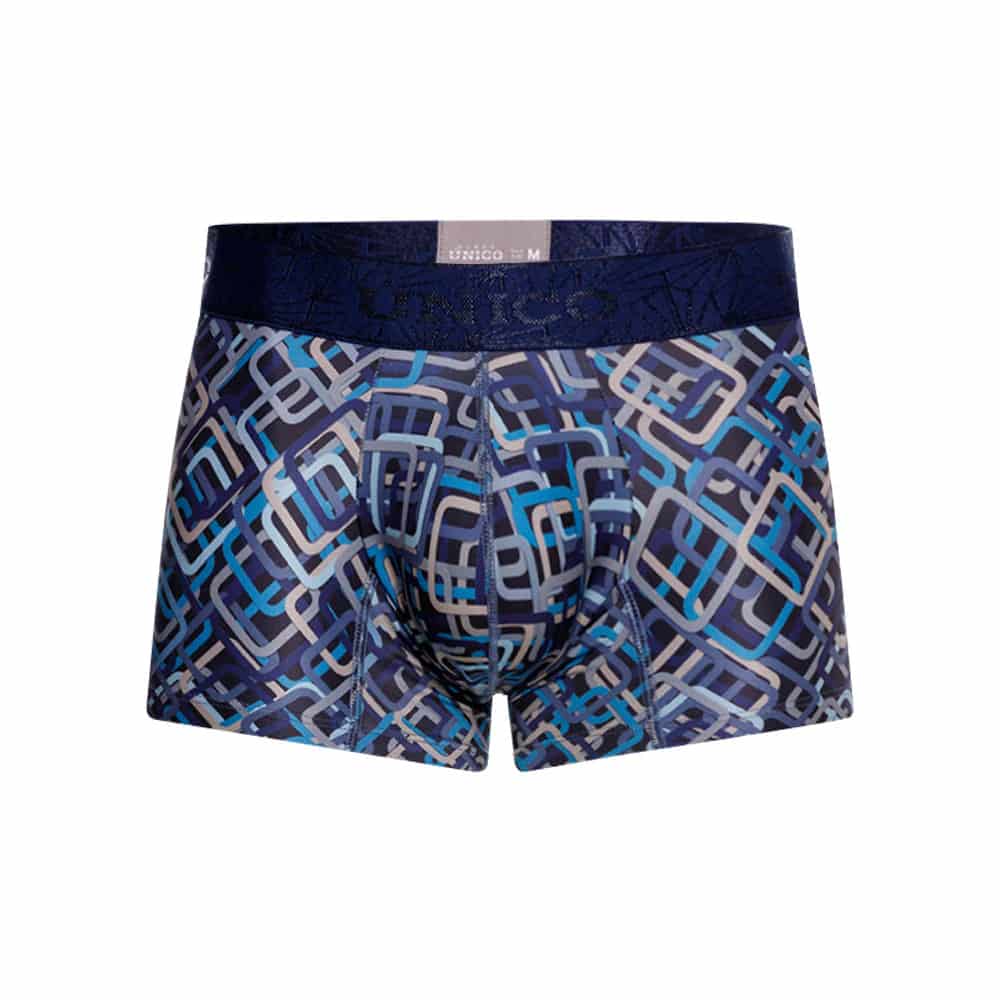 BOXER CORTO MARCO AZUL - miniatura 1