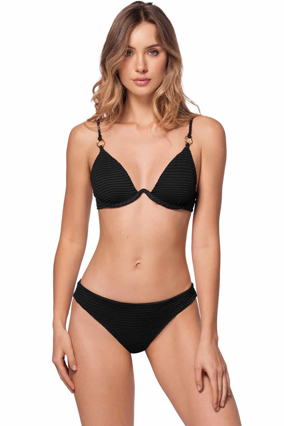 TOP DE BIKINI ELISA NOIR - miniatura 1