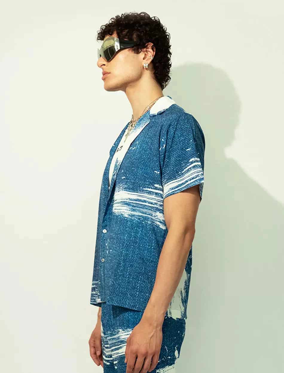 Camp Shirt in Brushstroke - miniatura 2