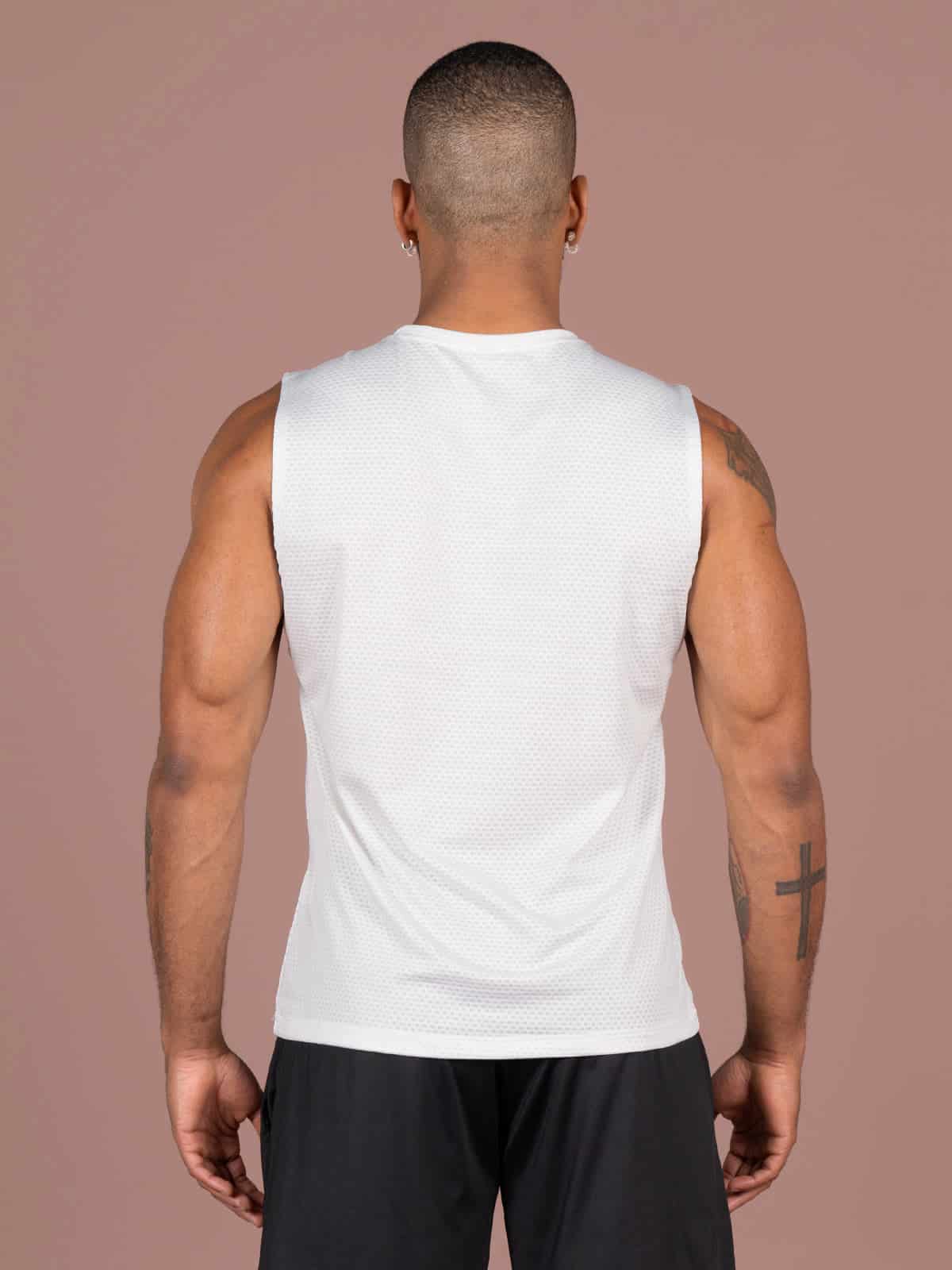 Camisilla hombre panal cruda - miniatura 2