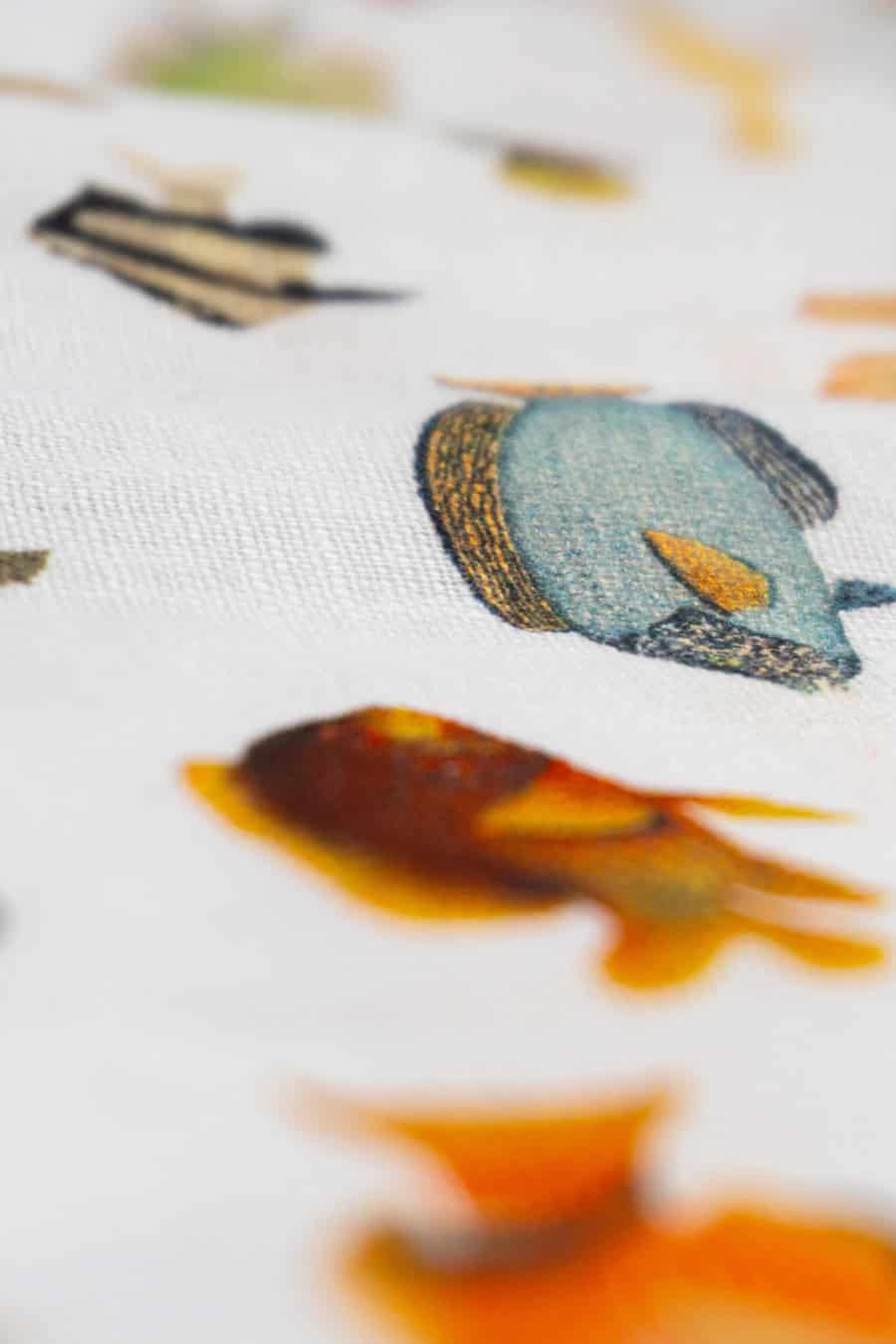 Men's linen shirt white nemo - miniatura 7