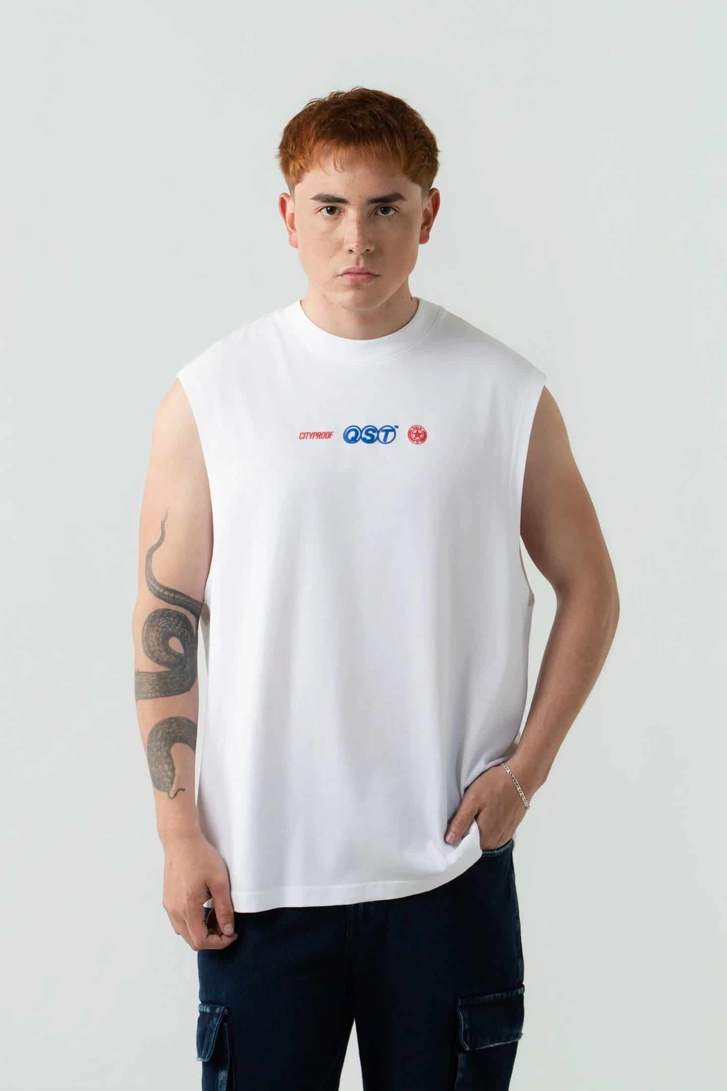 CAMISETA MANGA SISA COLOR BLANCO - miniatura 2