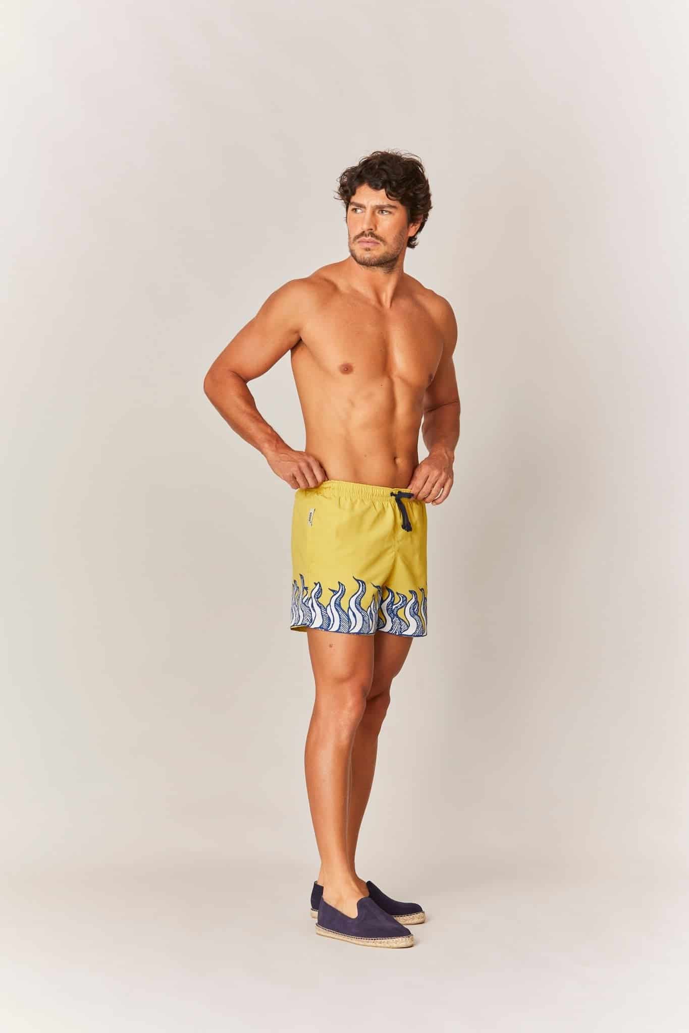Men's sun fire swim trunk - miniatura 4