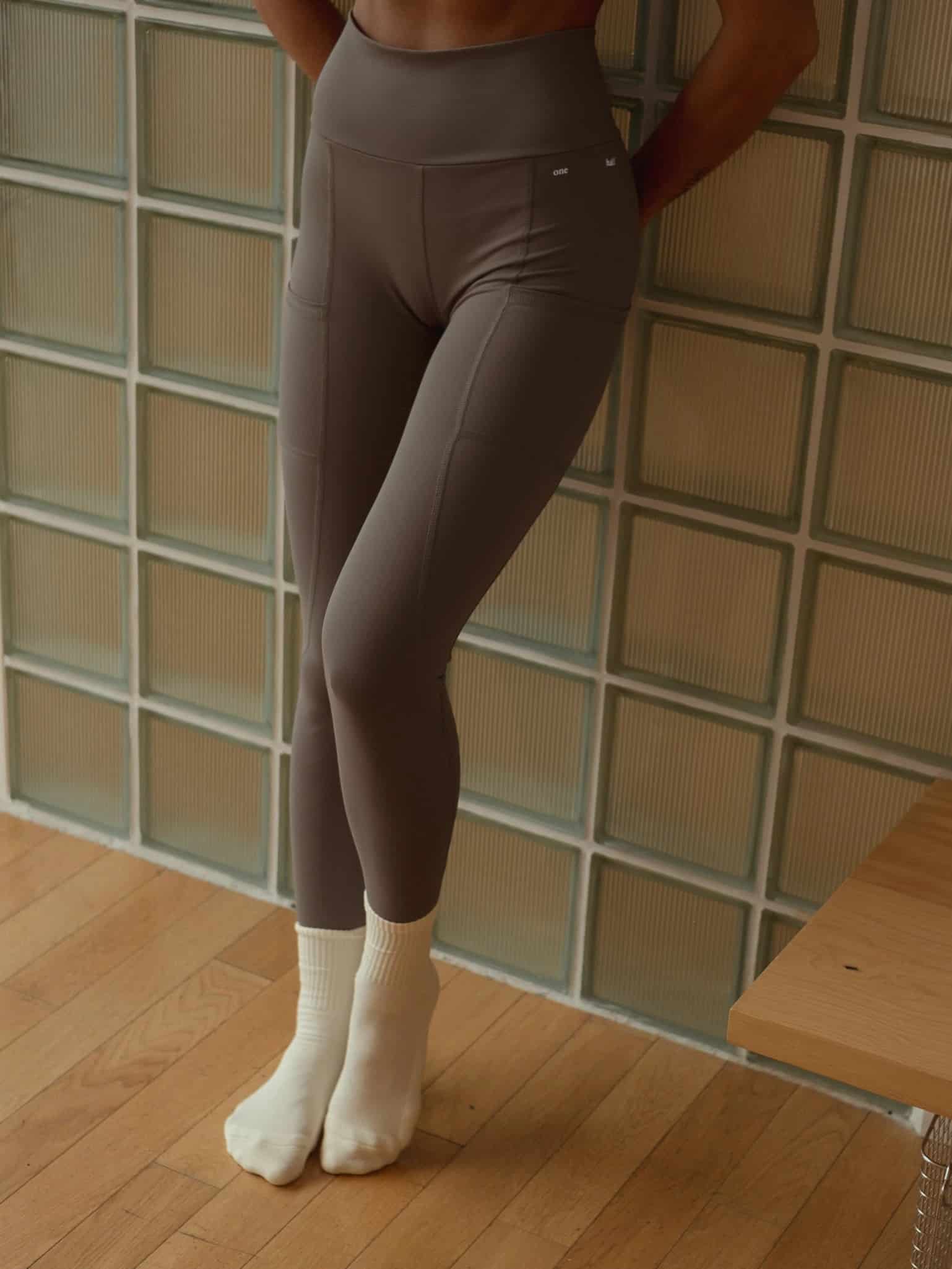 HIKING LEGGINGS - TAUPE - miniatura 7