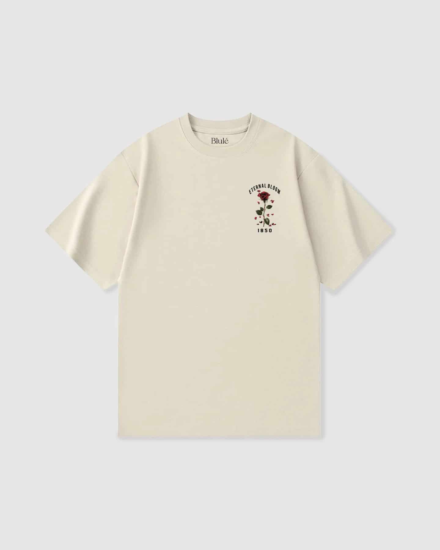 Oversized T Shirt Eternal Bloom Vanilla - miniatura 2