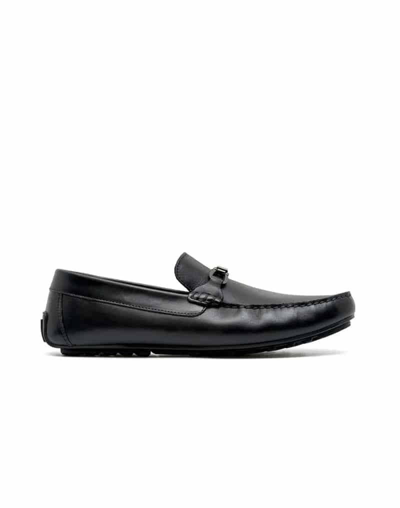 Mocasín formal para hombre con herraje en cuero REF 02SCOTT - miniatura 2