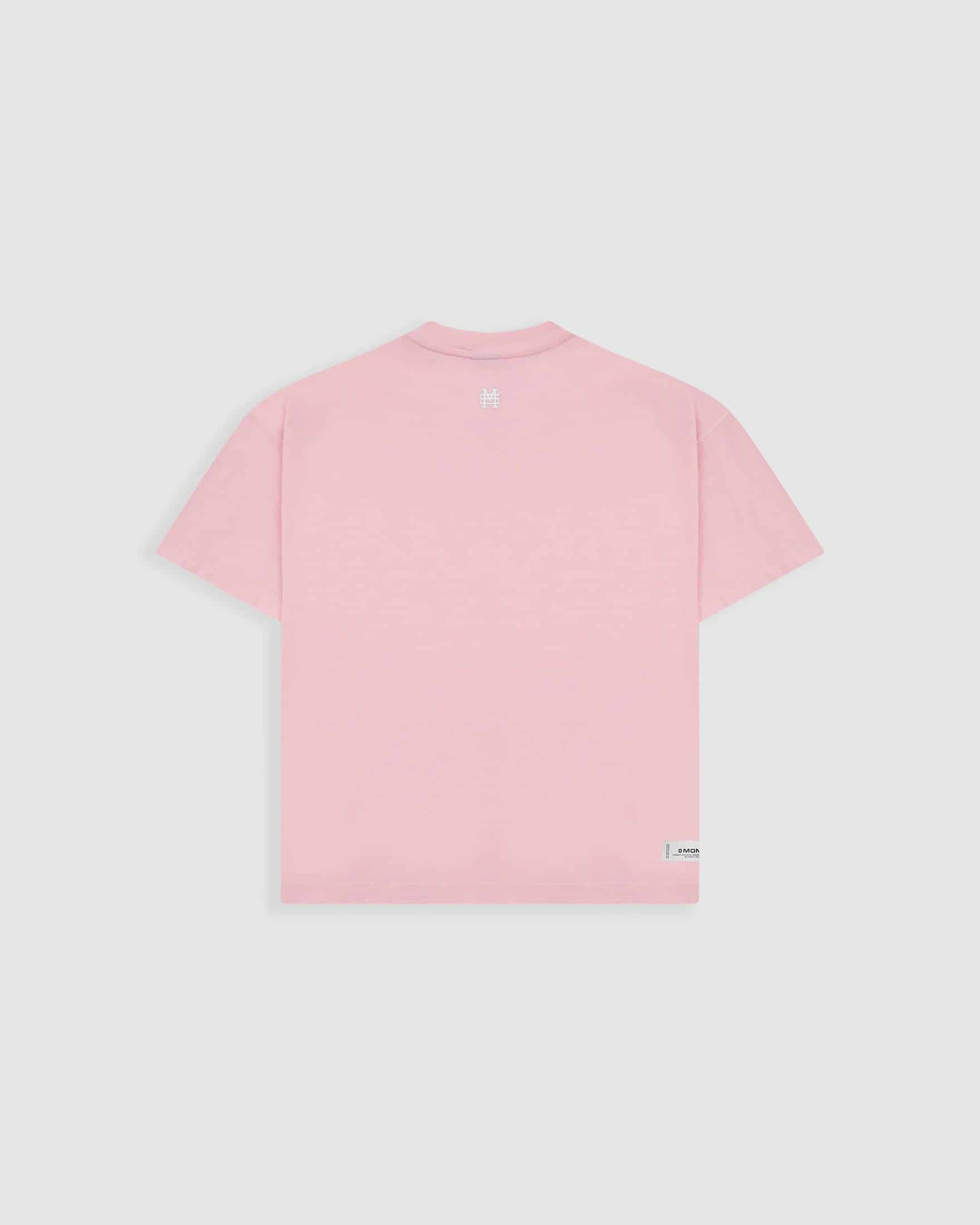 Camiseta Boxy Fit Básica V3 - Rosado Pastel - miniatura 7