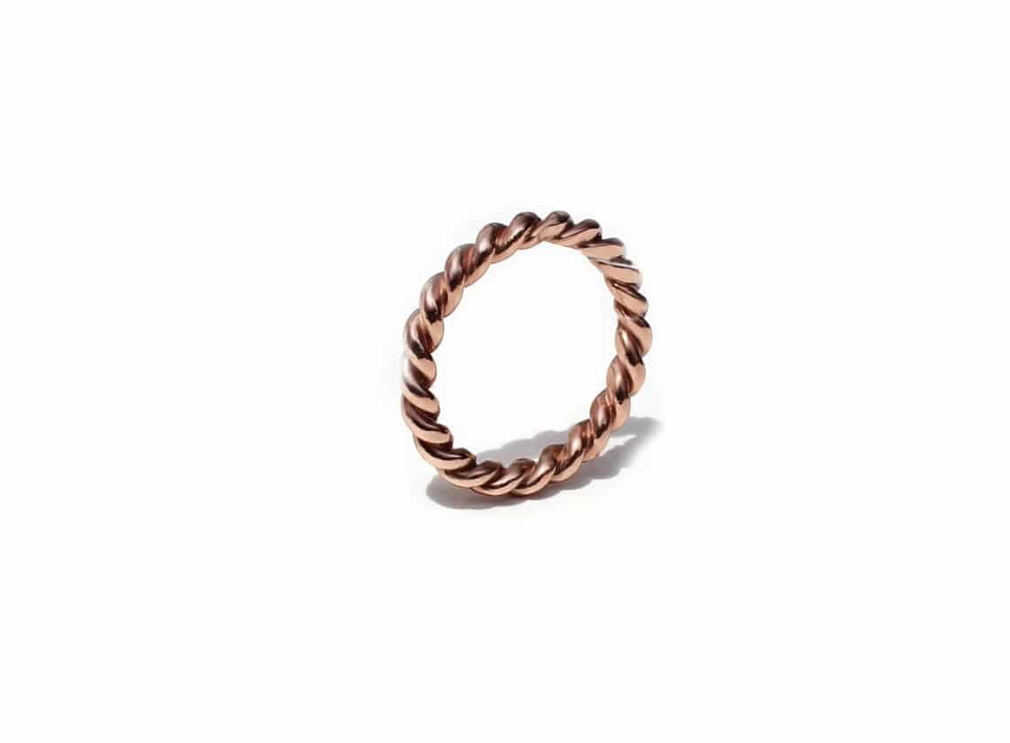 Anillo Trenza Grueso - miniatura 5