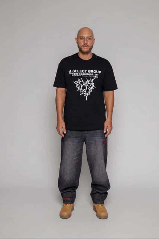Baggy Remainder Stone-Negro - miniatura 6