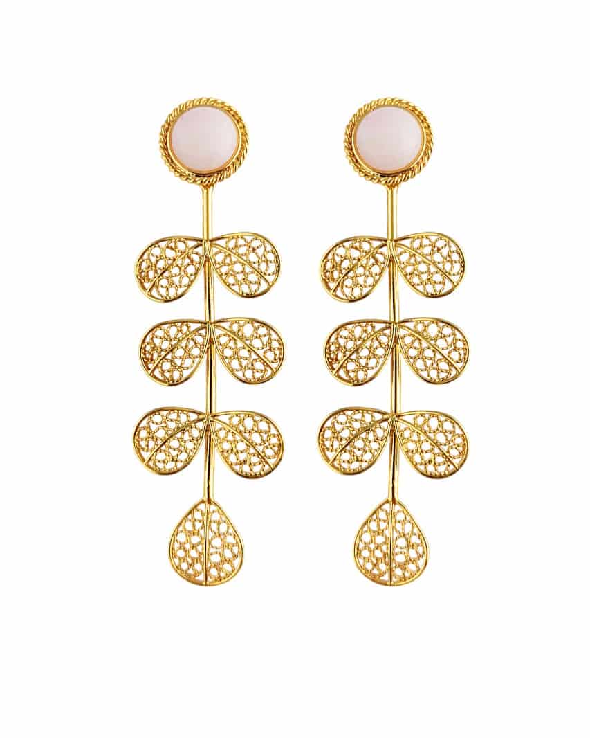 Aretes largos filigrana Hada - miniatura 1