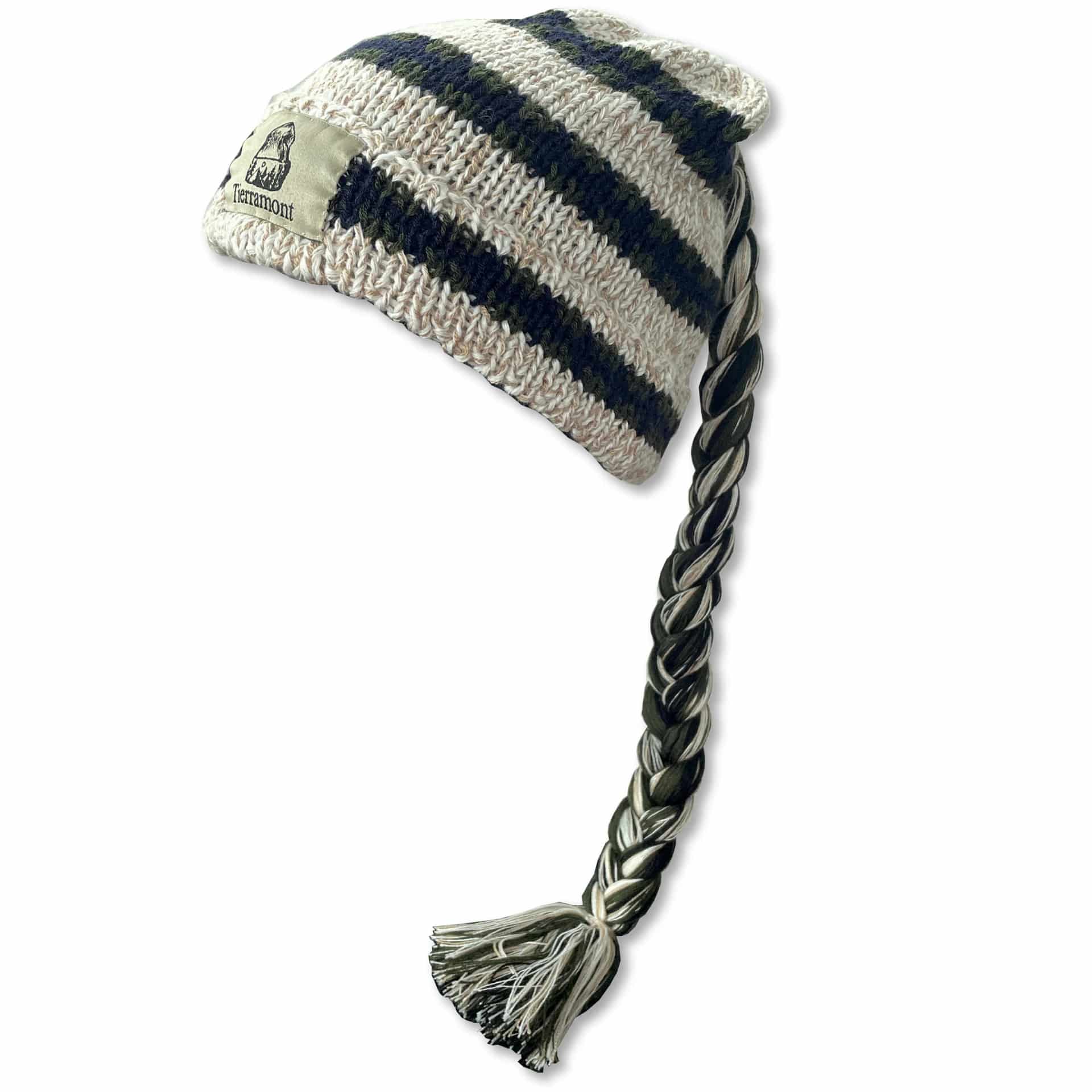 Gorro Trenzado Verde - miniatura 1