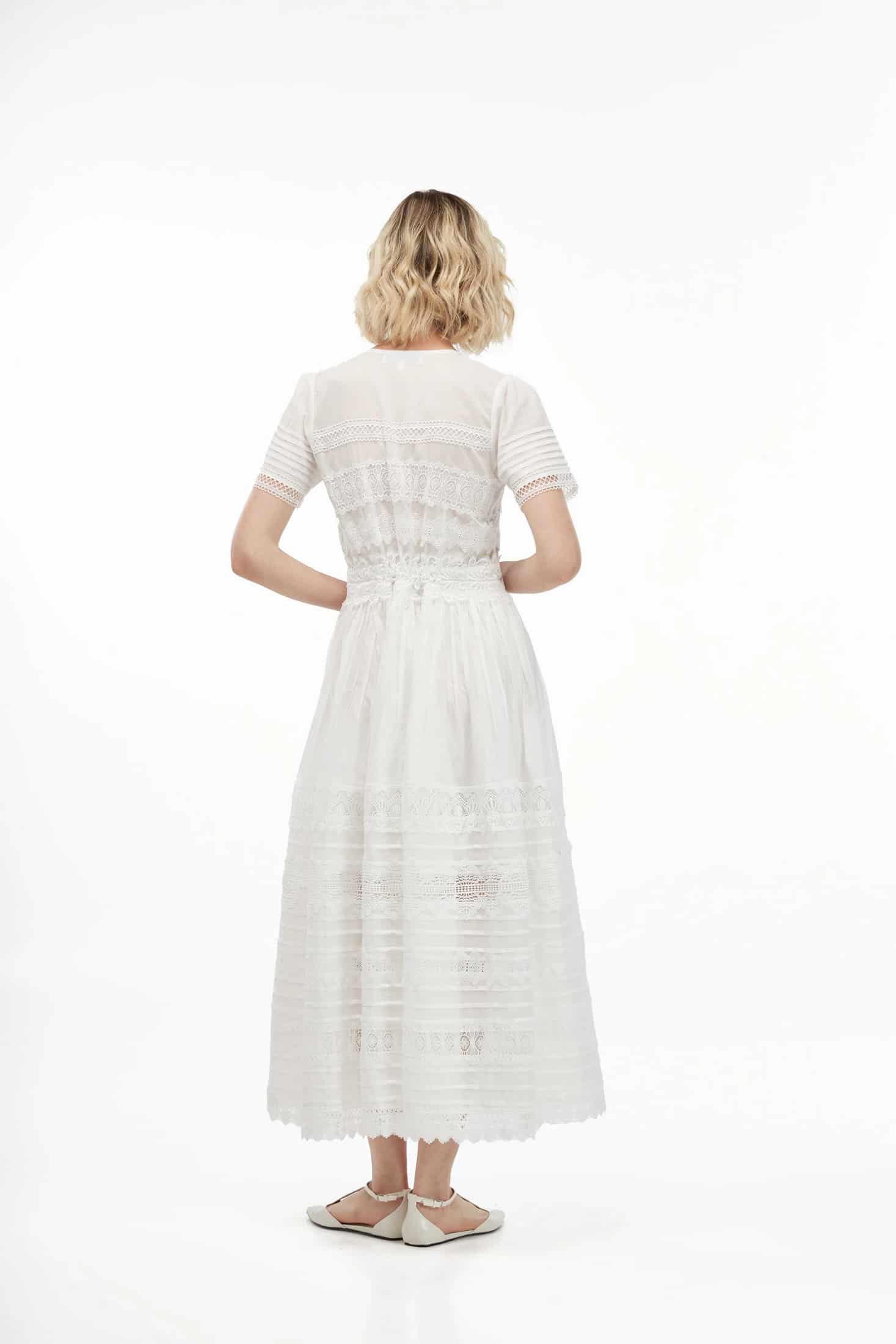 CAMILA DRESS WHITE - miniatura 2