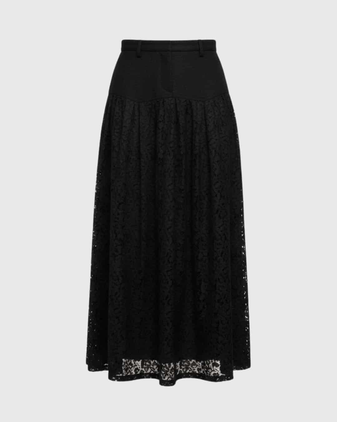 MIDNIGHT LACE SKIRT - miniatura 1