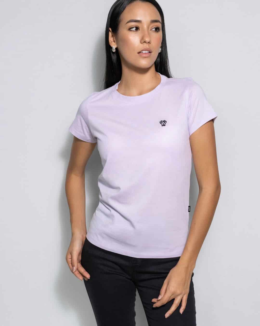 Camiseta Antimanchas de Mujer Lila - miniatura 1