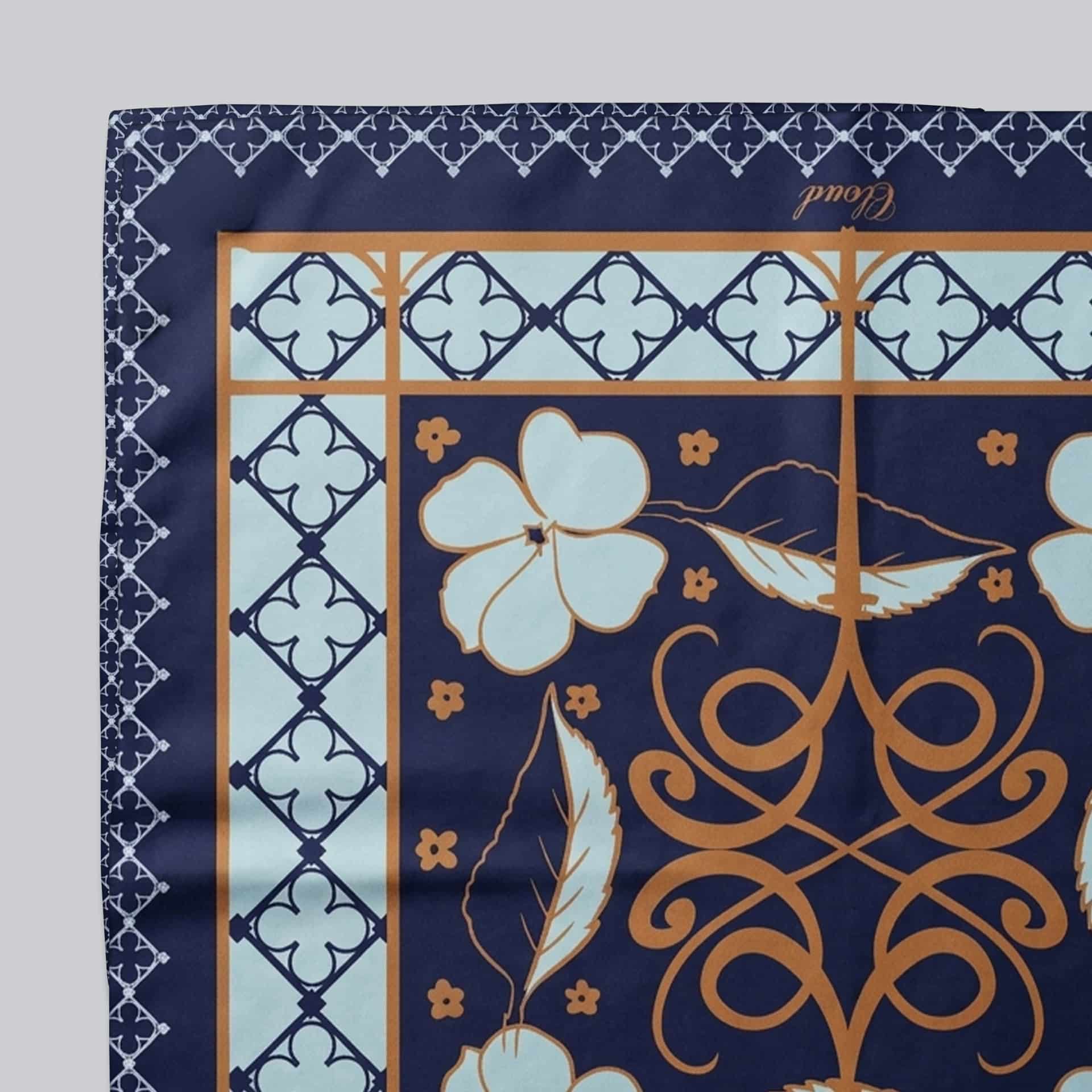Pañoleta Antejardin azul - miniatura 2