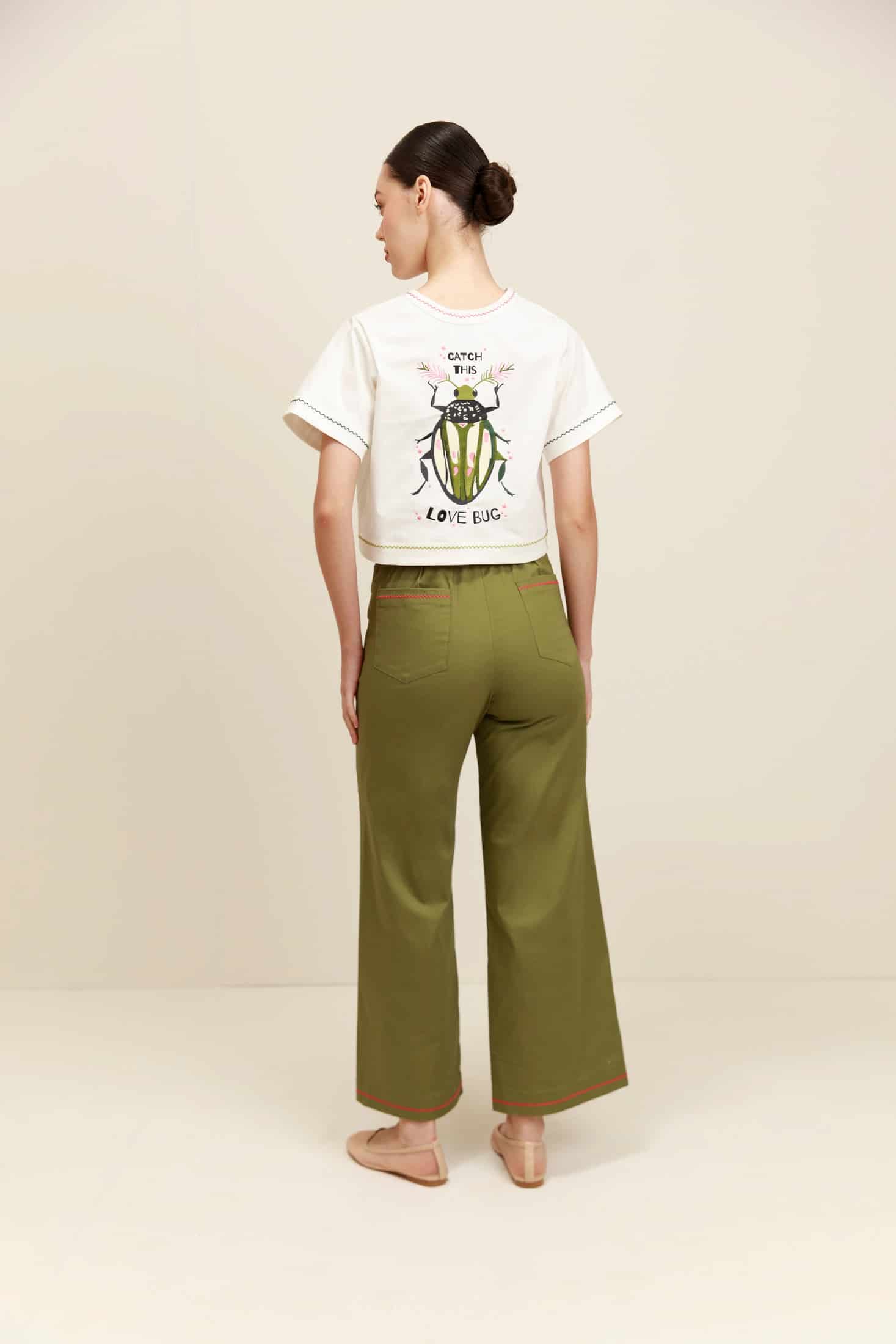 Profeta Pants in Olive - miniatura 4