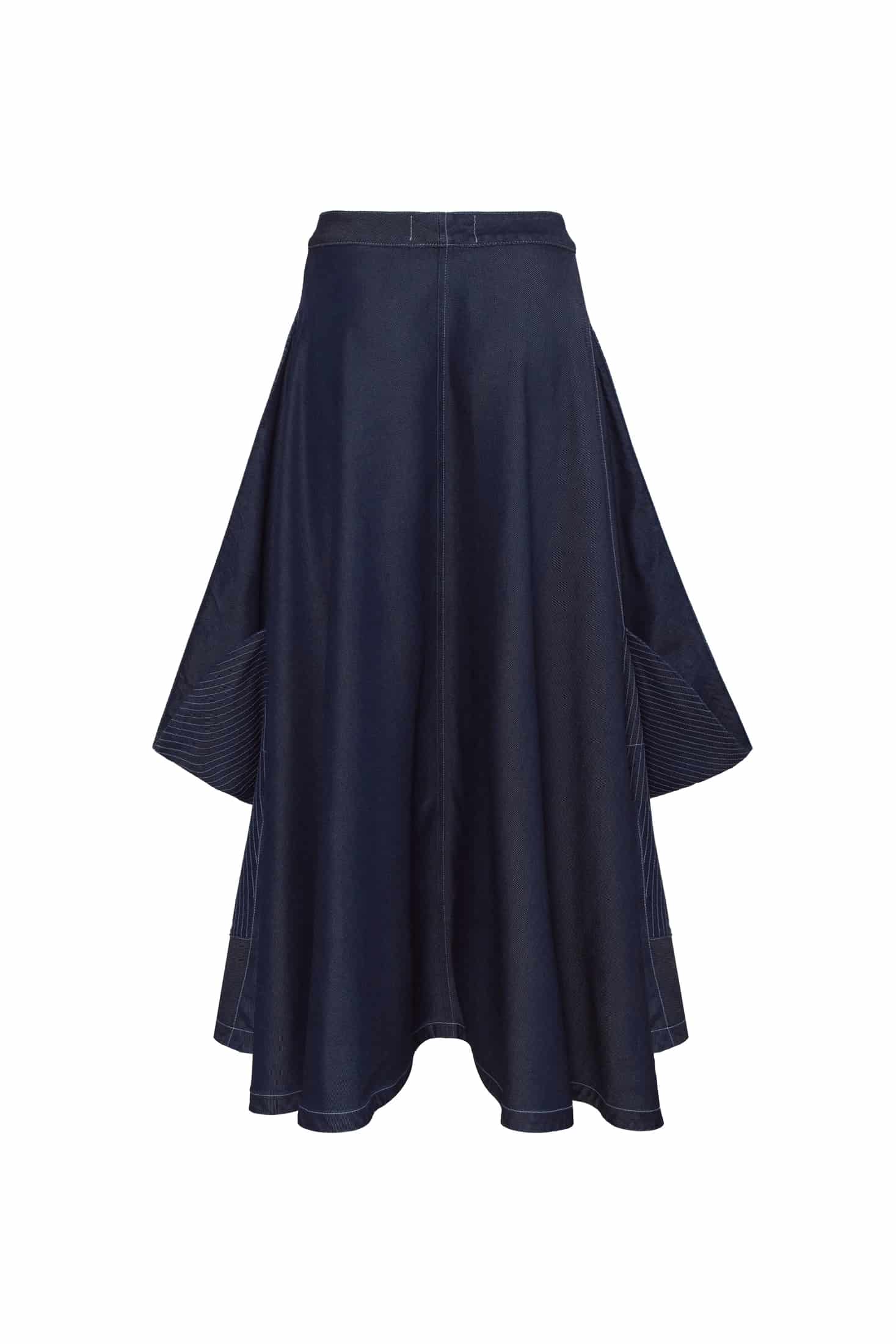 'CALMA' MIDI SKIRT - miniatura 3