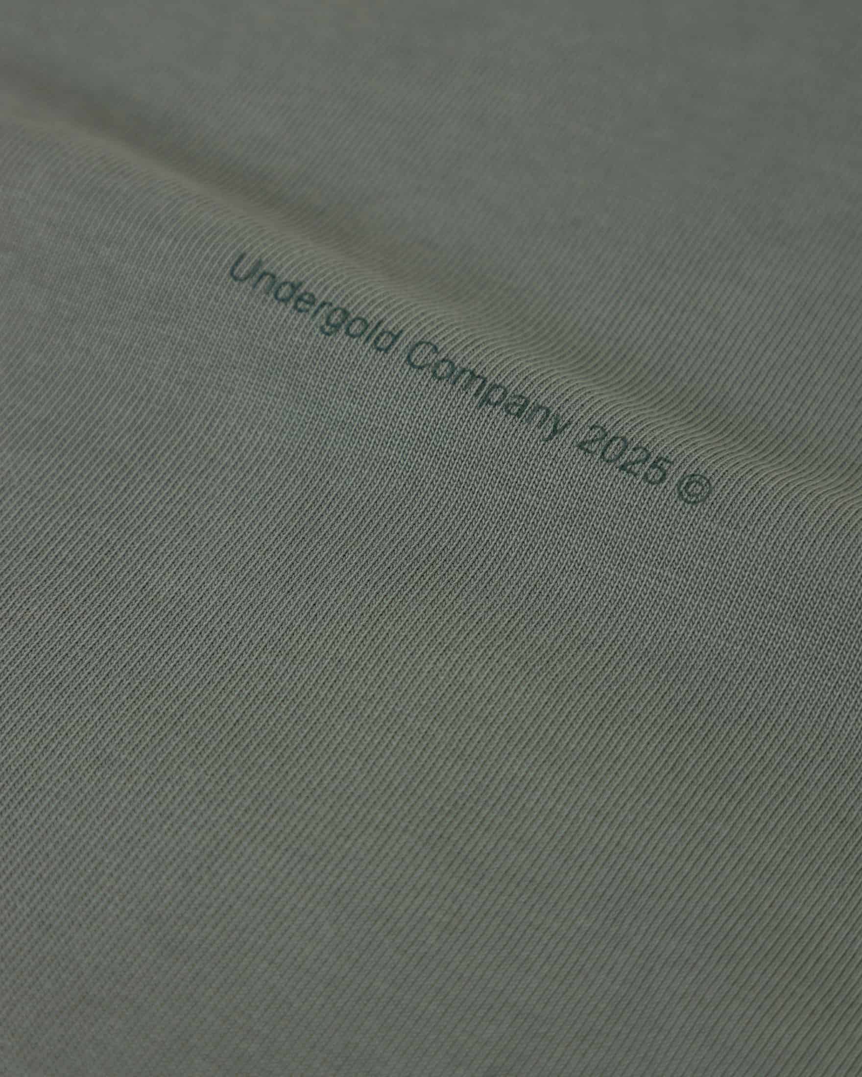 Basics Undergold Company Regular Fit Tshirt Olive Green - miniatura 6