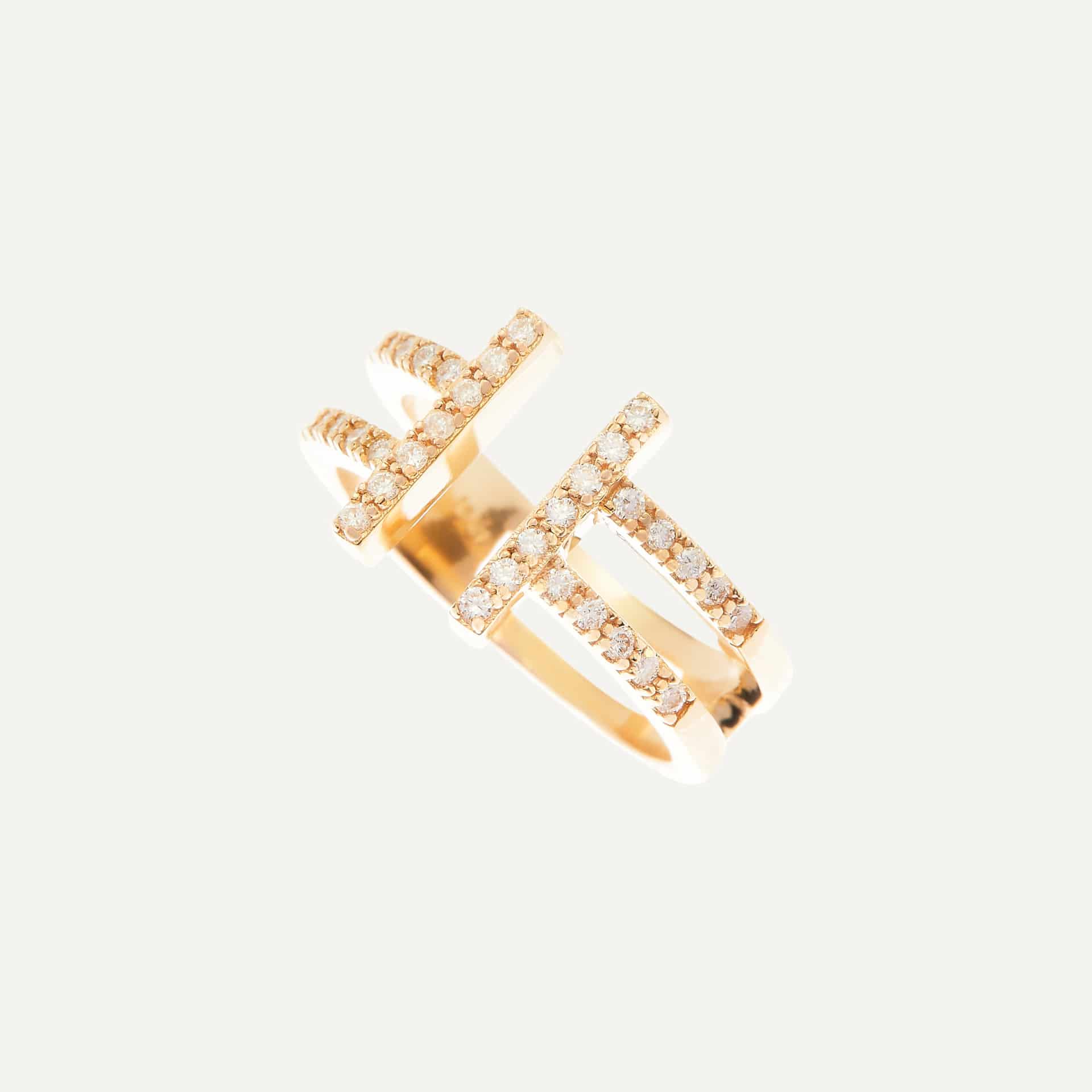 Anillo Diamond lines - miniatura 1