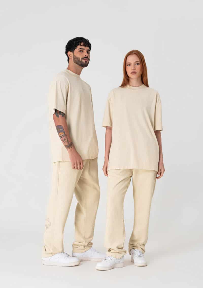 Heraldic cream T-shirt - miniatura 6