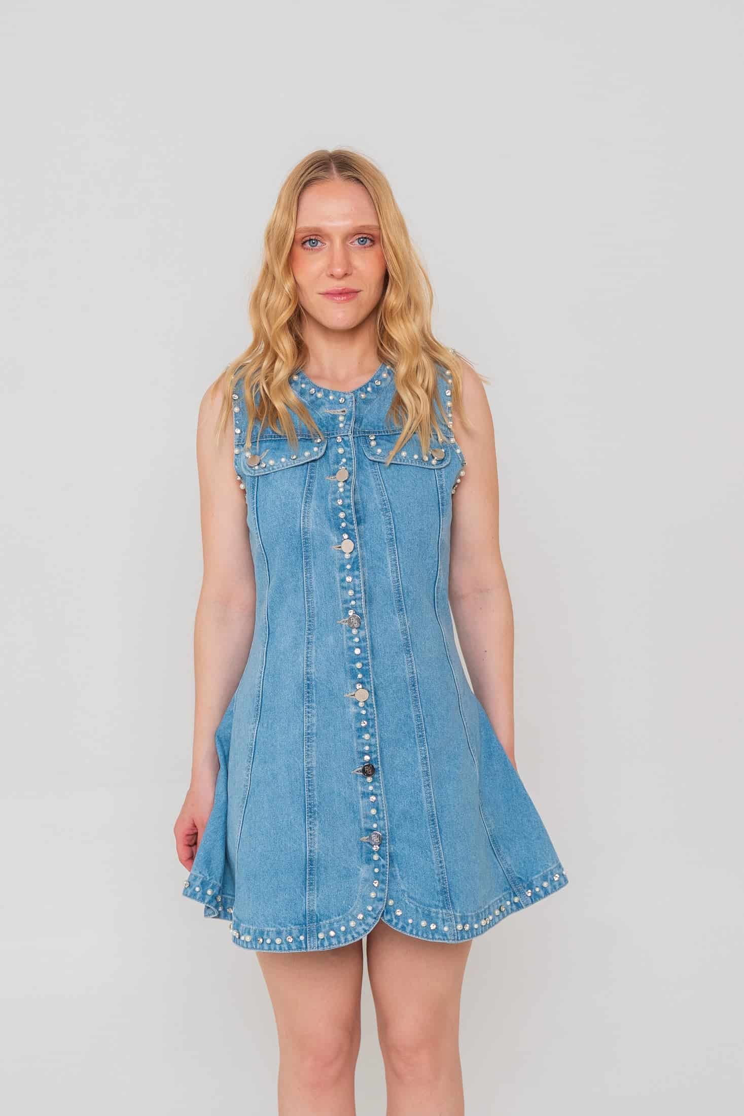 Celeste Denim Dress - miniatura 2
