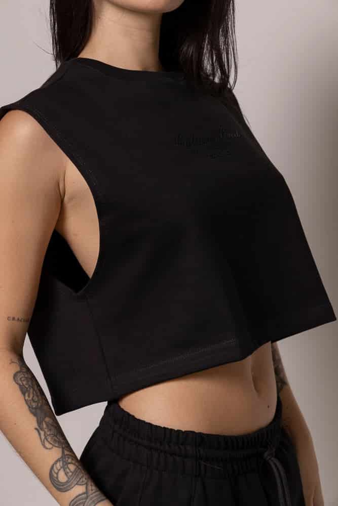 Camisilla 8727 Sgo Dama-Negra - miniatura 4