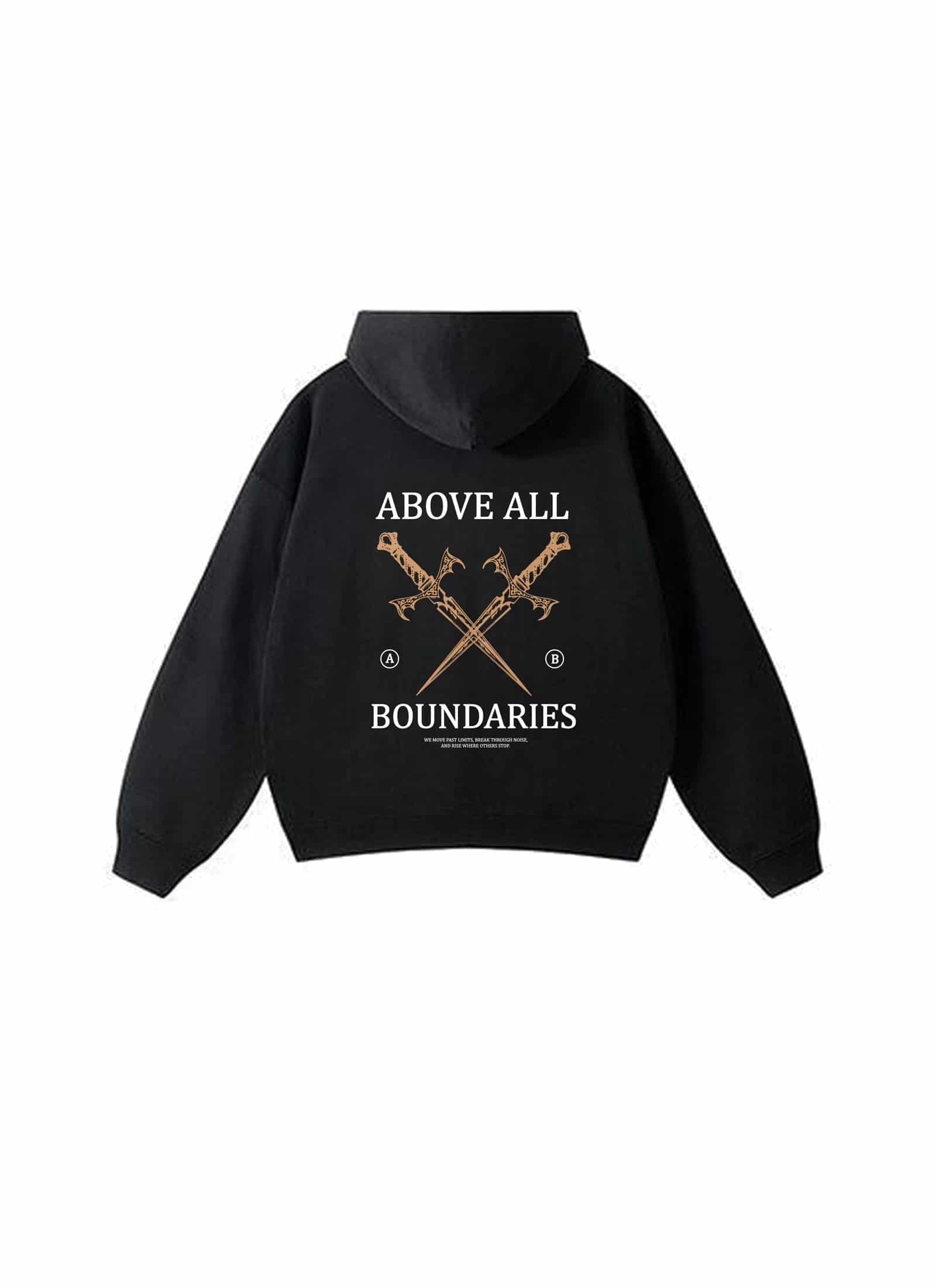 Boundaries Hoodie Black - miniatura 1