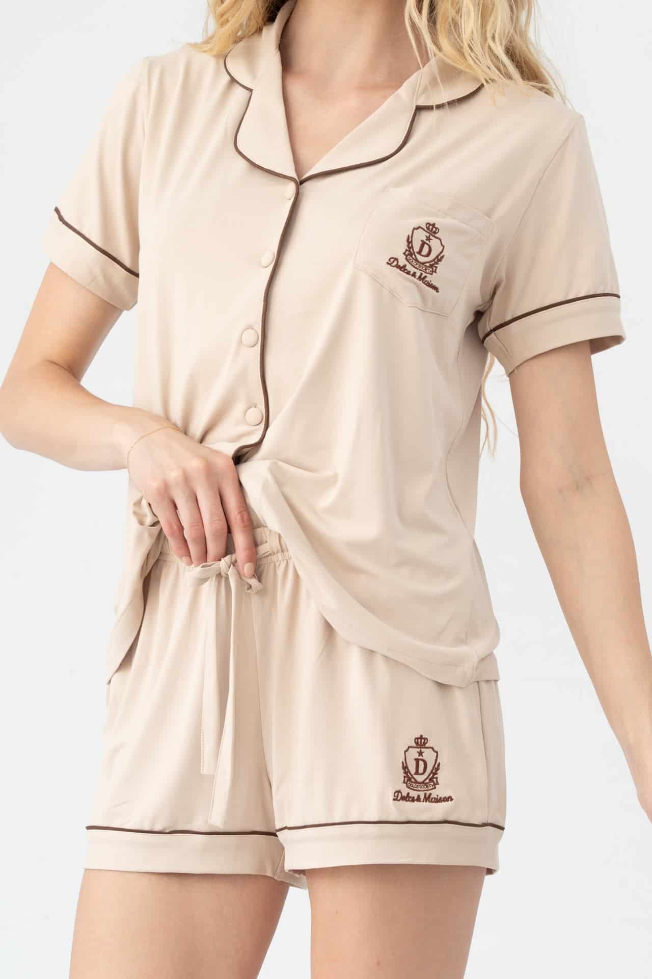 Set Short Paris Cashmere Beige - miniatura 1