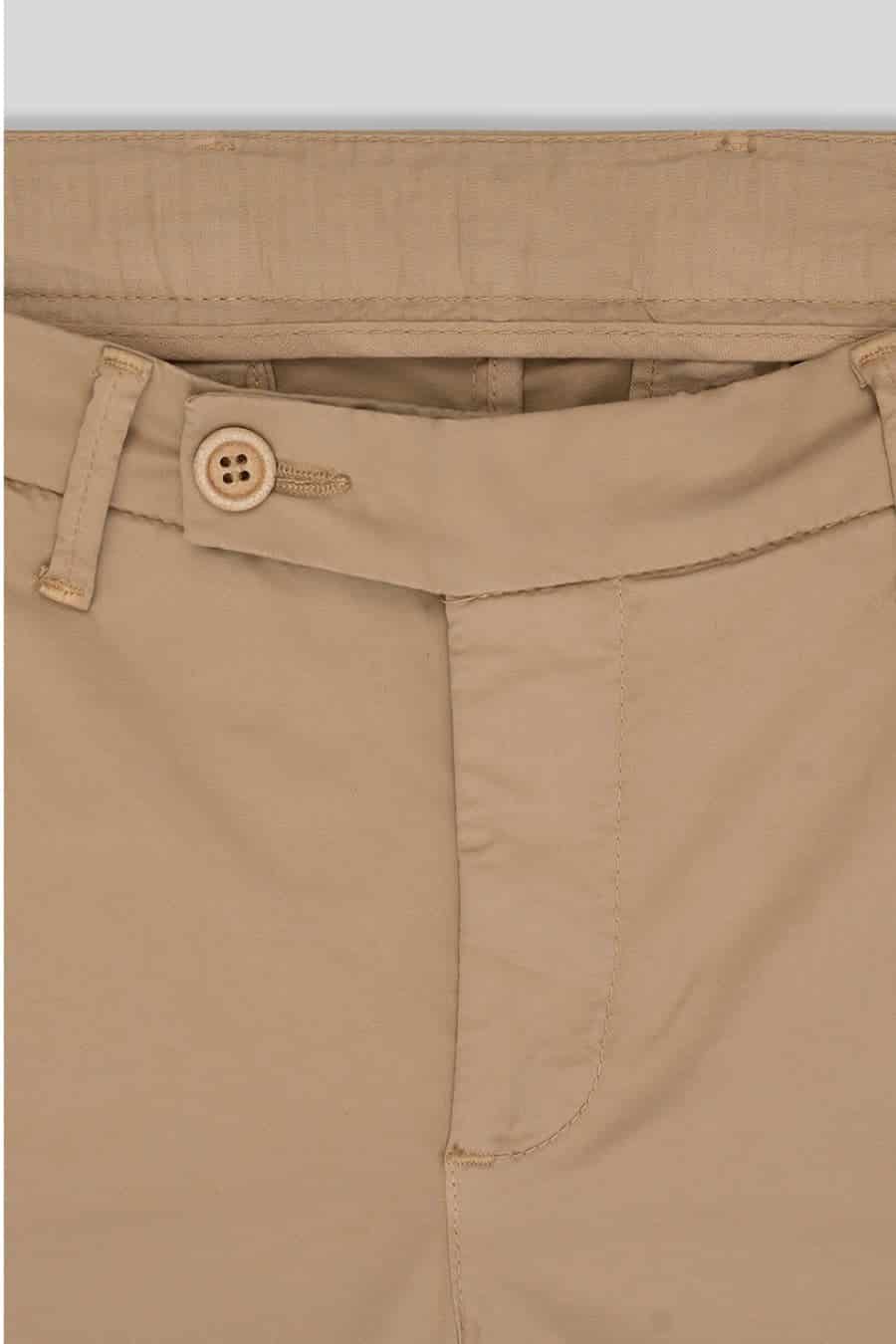 Men's cotton pants beige mauro - miniatura 3