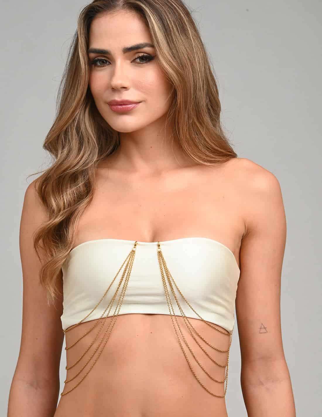 Body Chain Raíces Dorado - miniatura 2