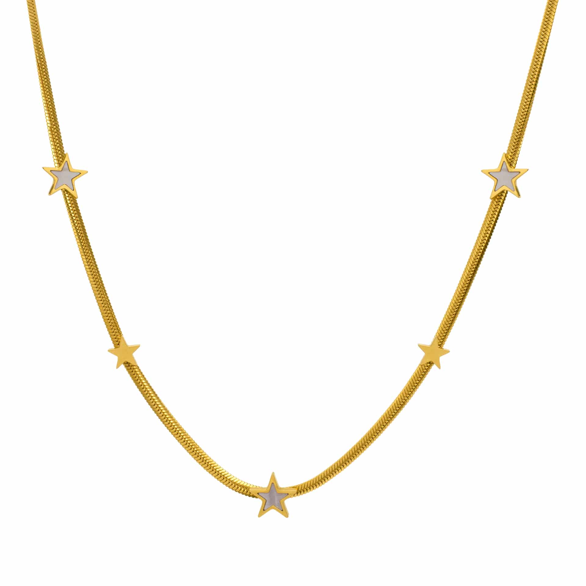 CADENA SNAKE AND STAR - miniatura 3