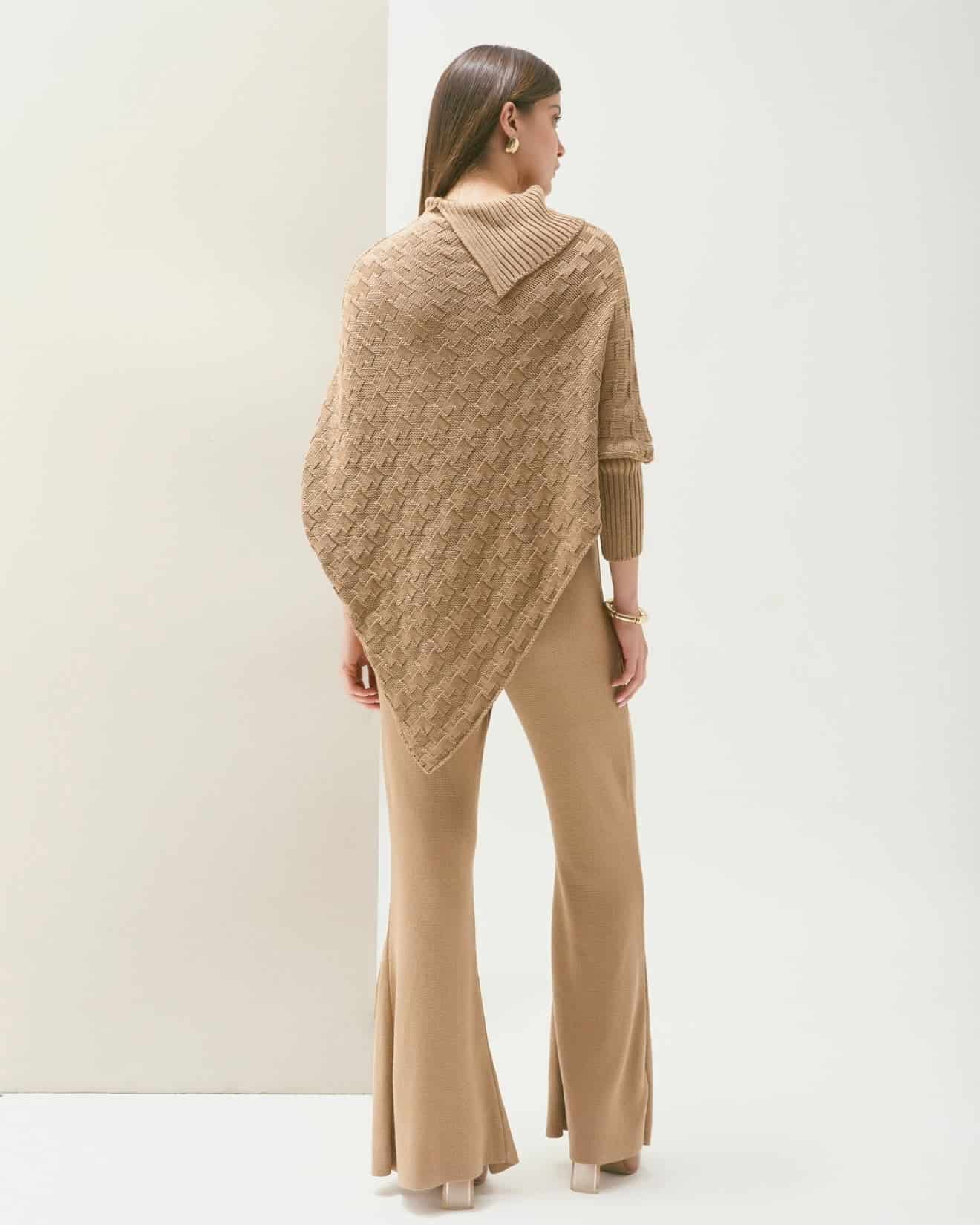 Ruana Pandora Camel - miniatura 3