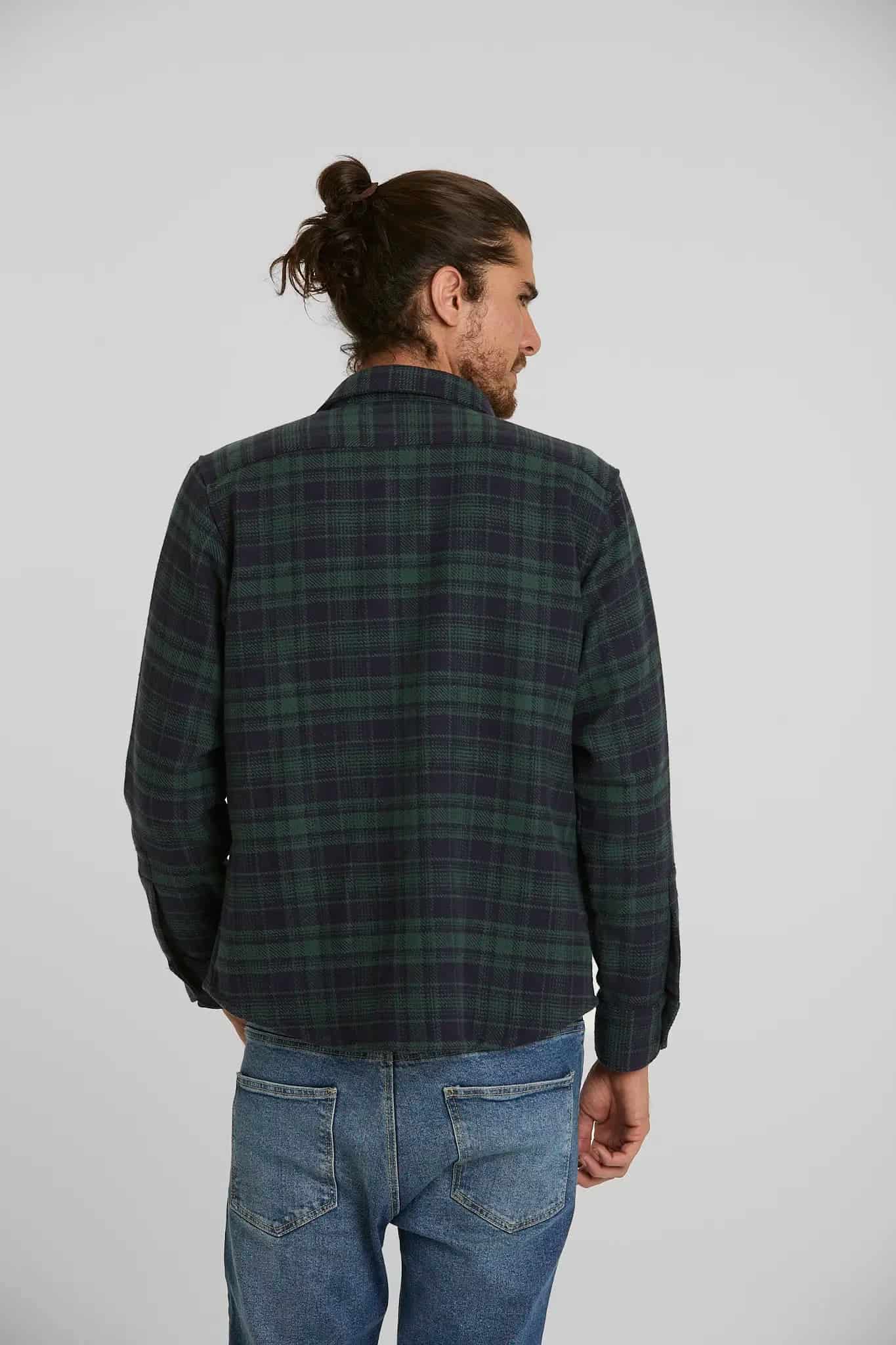 Sobrecamisa Cuadros Verde - miniatura 2