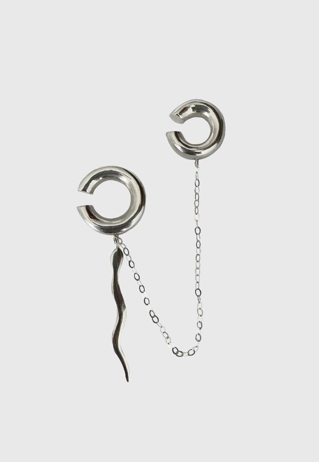 Naga Double Earcuff - miniatura 1