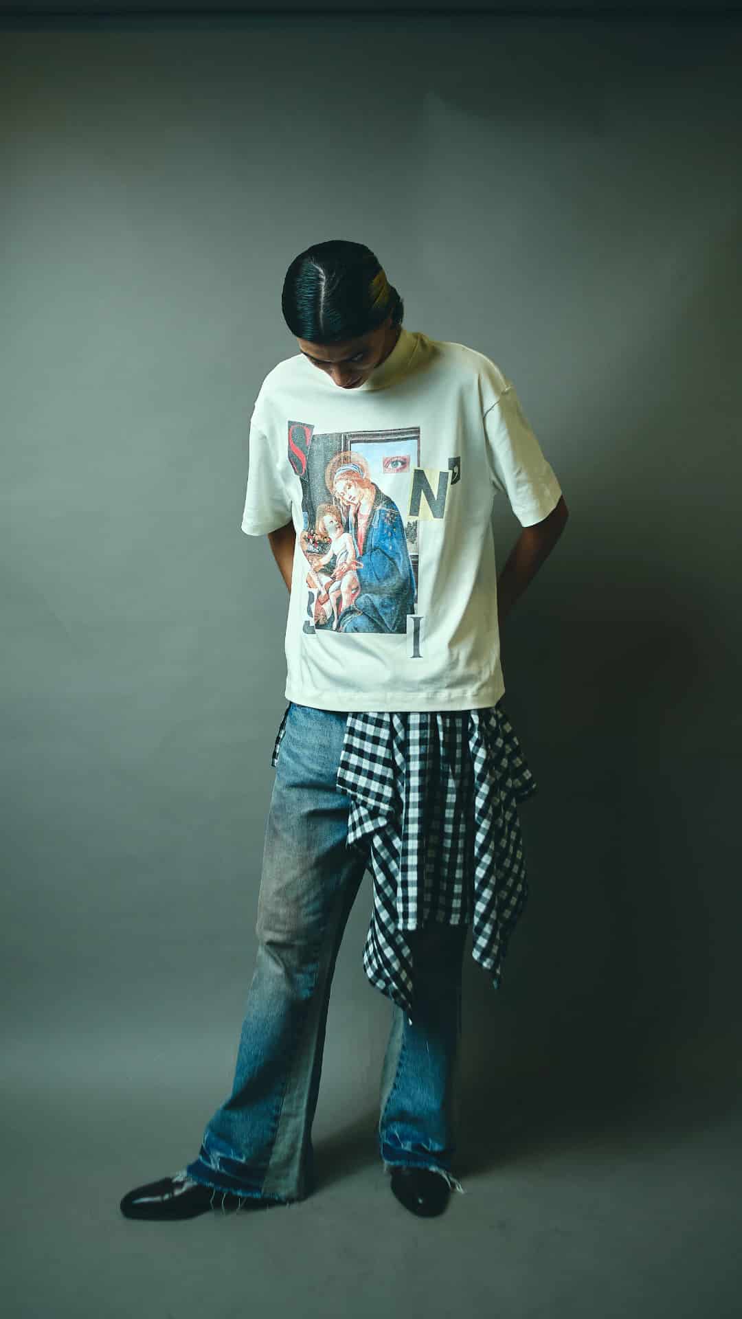 SURREALISM CREME T-SHIRT - miniatura 2