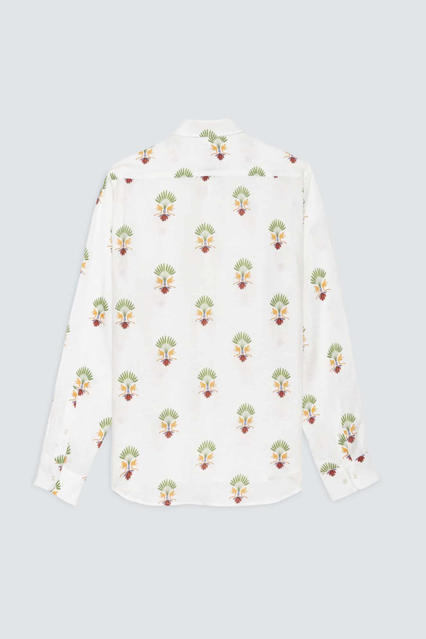 Men's linen shirt maymun - miniatura 2