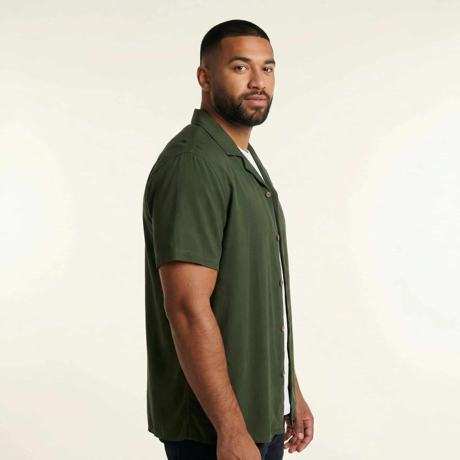 Camisa Bowling Verde G03 - miniatura 2