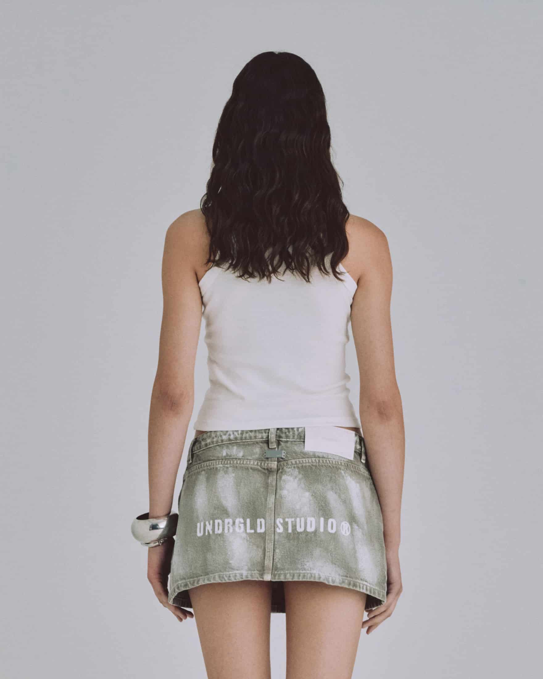 94' Gothic U Halter Tank Top White - miniatura 6