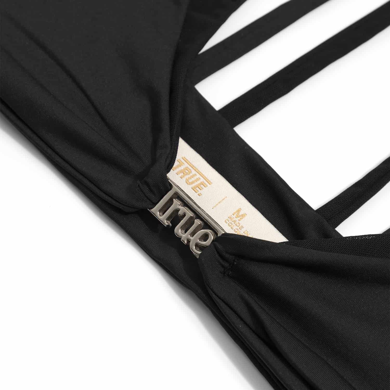 Race Double Strap Top - Black - miniatura 4