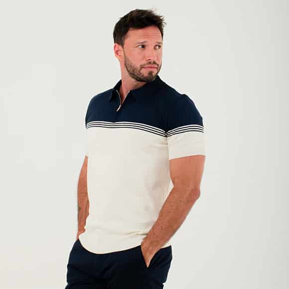 SUETER POLO MODA TEJIDO HOMBRE - miniatura 7