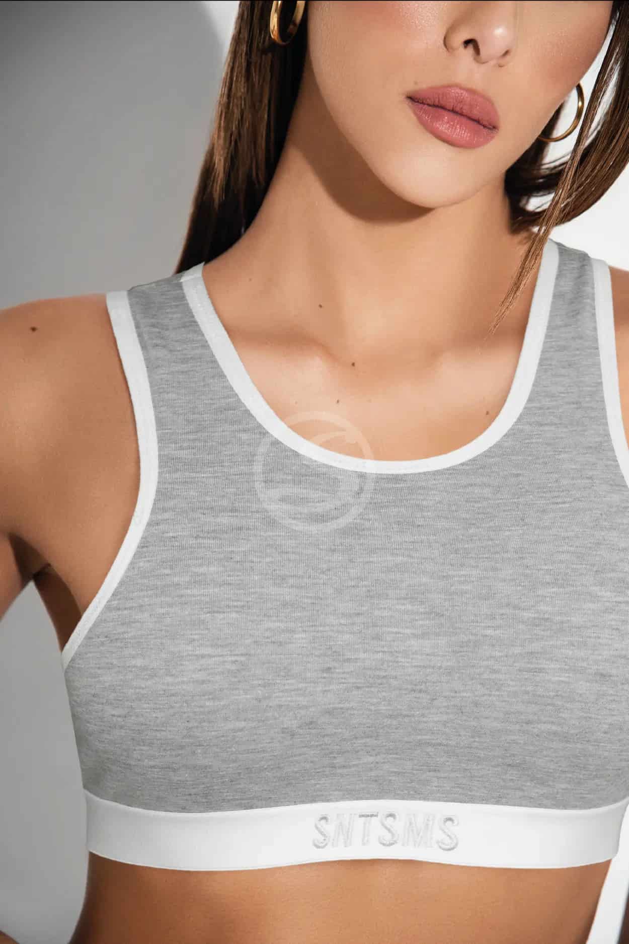 Basic Top Gris Santísimas - miniatura 3