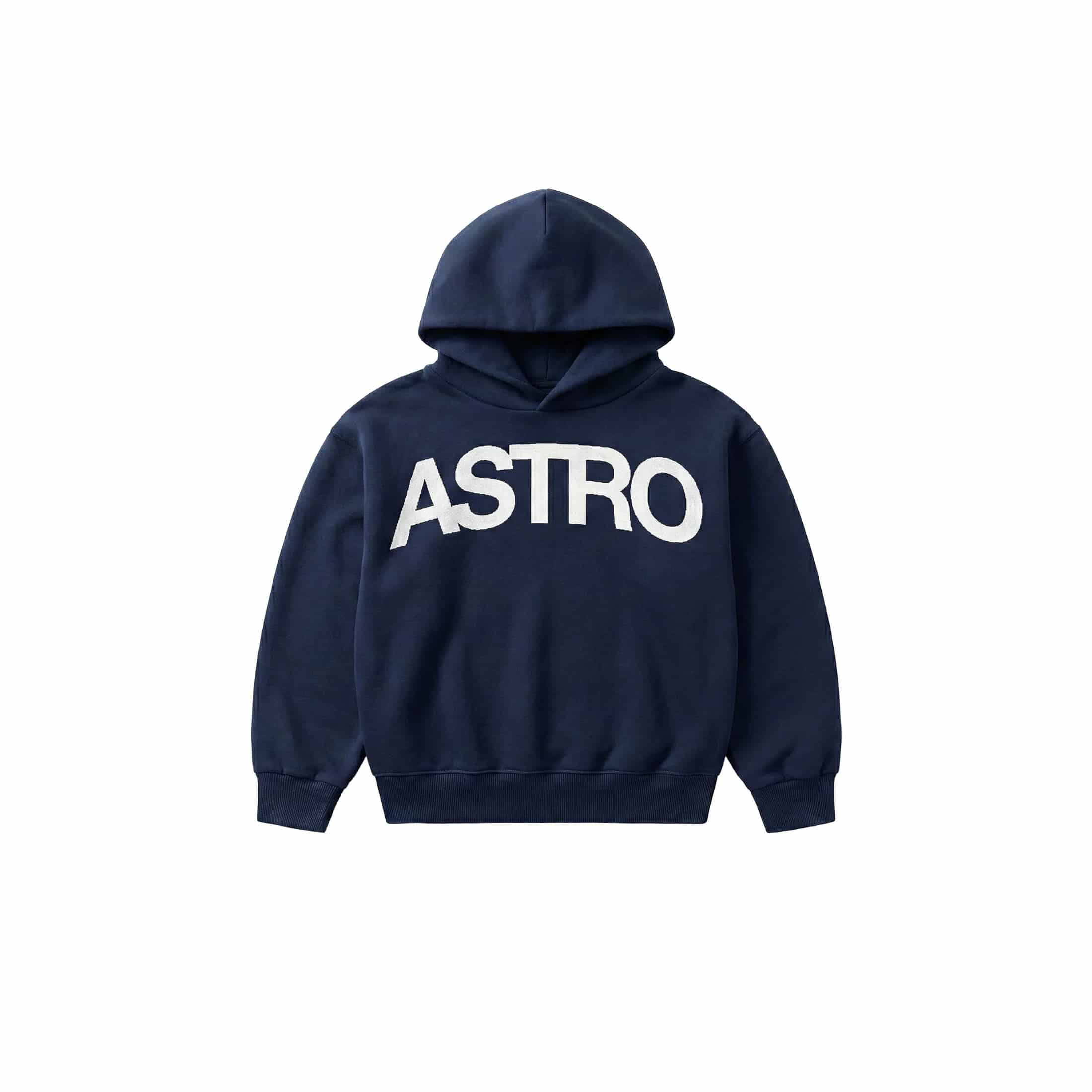 Basics V2 - Deep Navy Hoodie Boxy Fit - miniatura 2