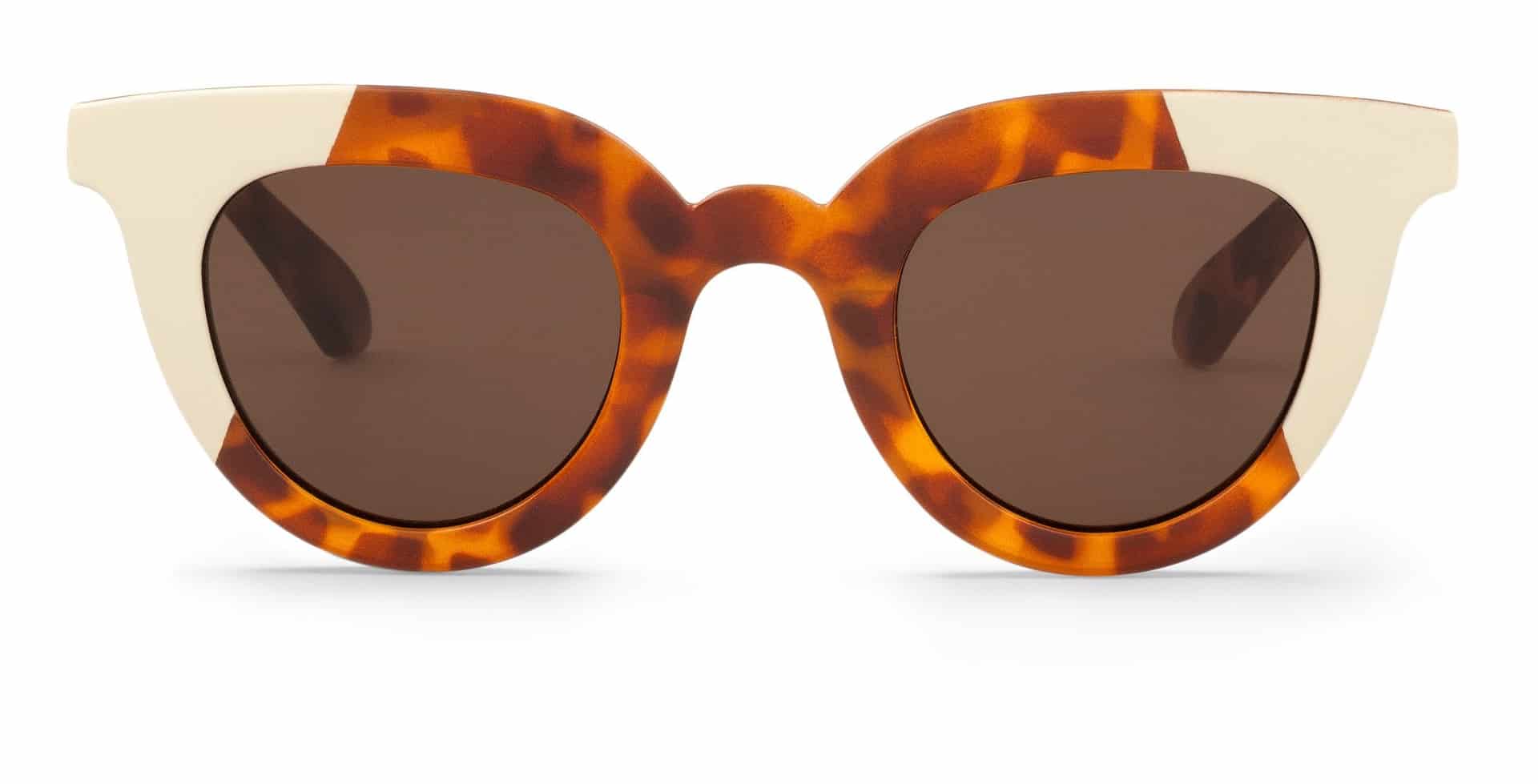 CREAM/LEO TORTOISE HAYES WITH CLASSICAL LENSES - miniatura 1