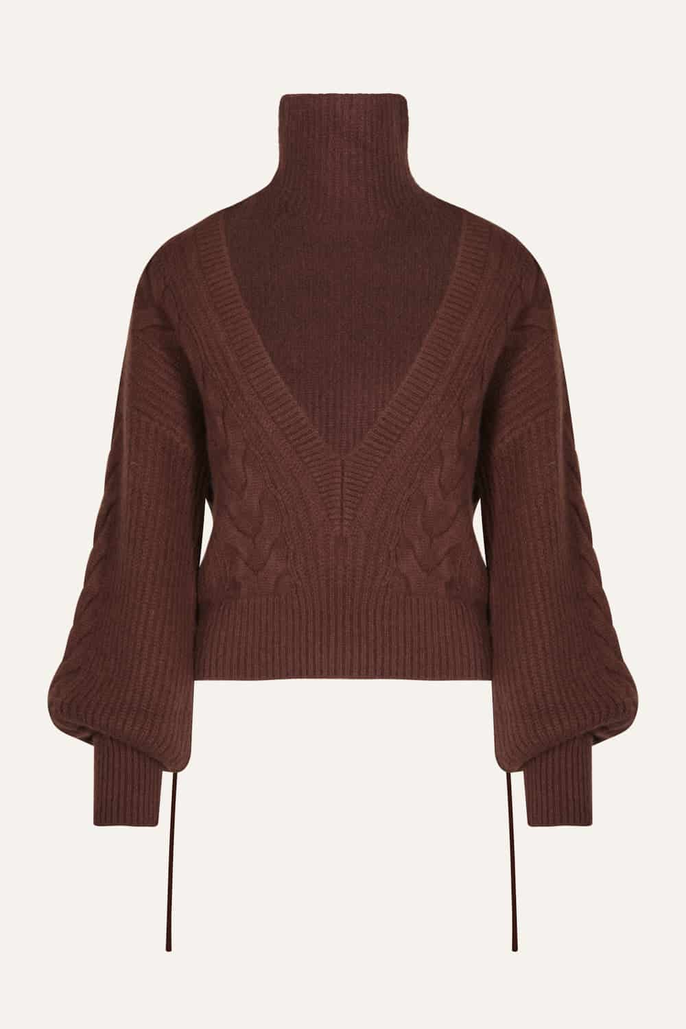 Braided Cable Sweater - miniatura 5